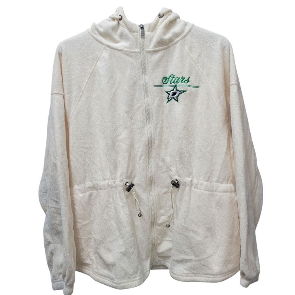 Other WEAR Dallas Stars Women Full-Zip Long-Sleeves Hoodie Medium Size M / US 6-8 / IT 42-44 - 2 Thumbnail
