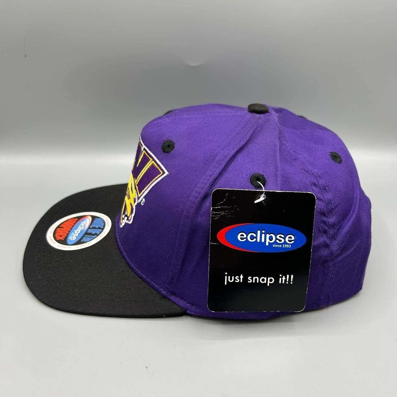Other Vintage Northern Iowa Panthers Hat Eclipse Snap Back Cotton Size ONE SIZE - 7 Thumbnail