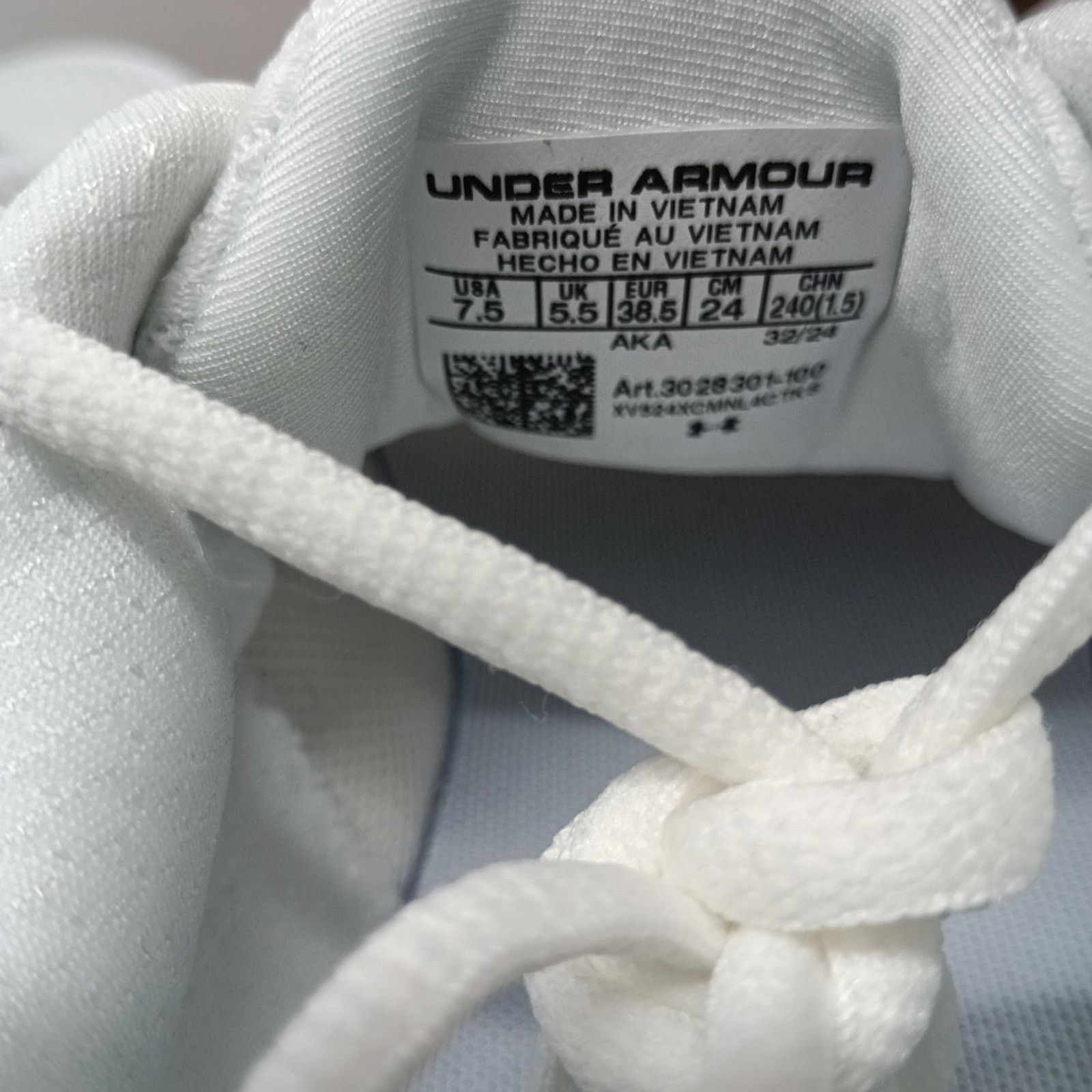 Under Armour Under Armour Project Rock BSR 5 Shoes Women's Size 7.5 White Size US 7.5 / IT 37.5 - 6 Thumbnail