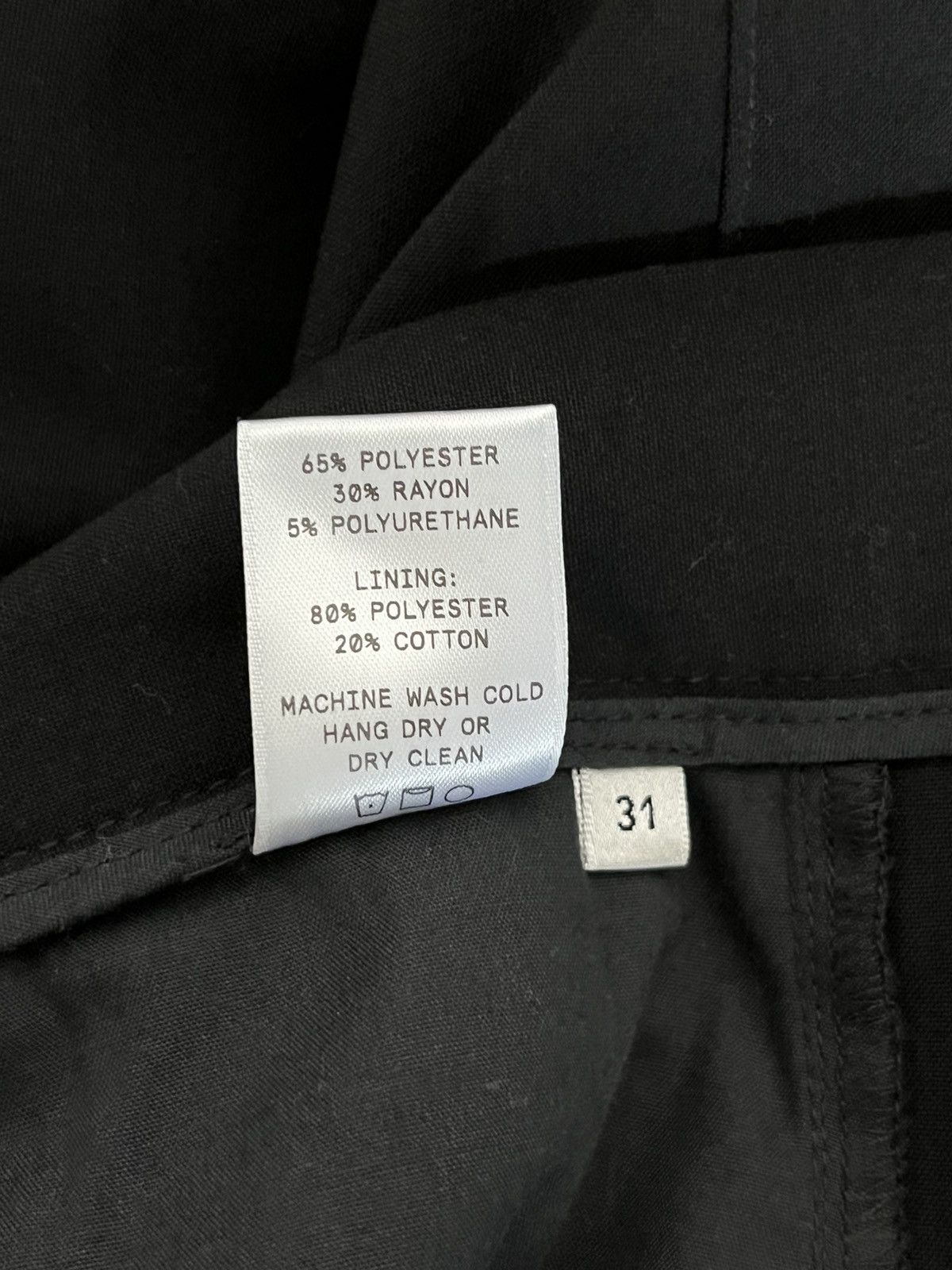 Need Supply Black cropped rayon blend trousers Size US 31 - 5 Thumbnail