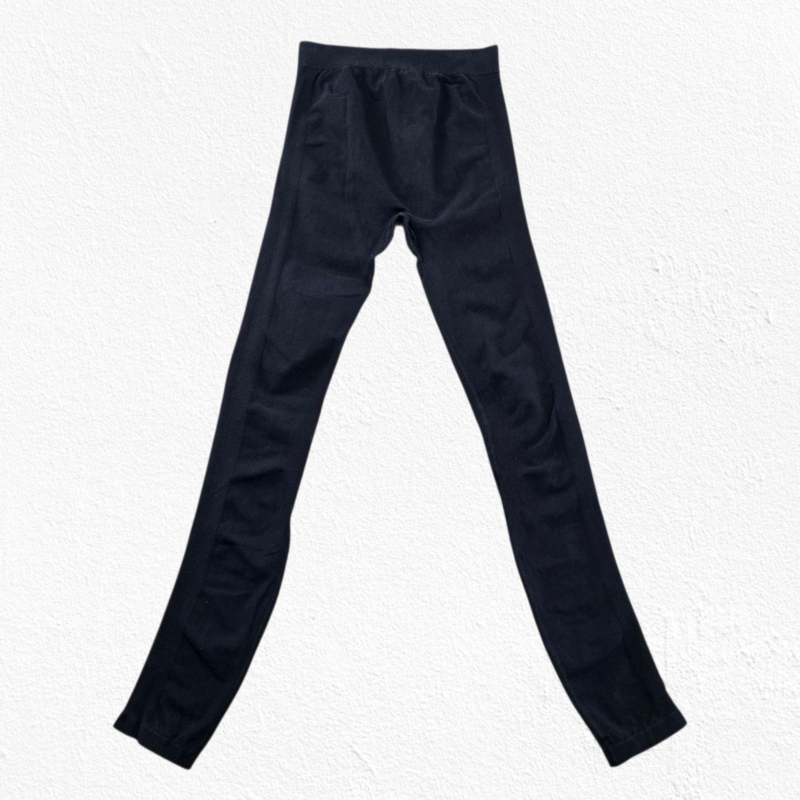 Allsaints Bri Seamless Ribbed Leggings Black Size Small Size 22" - 8 Thumbnail