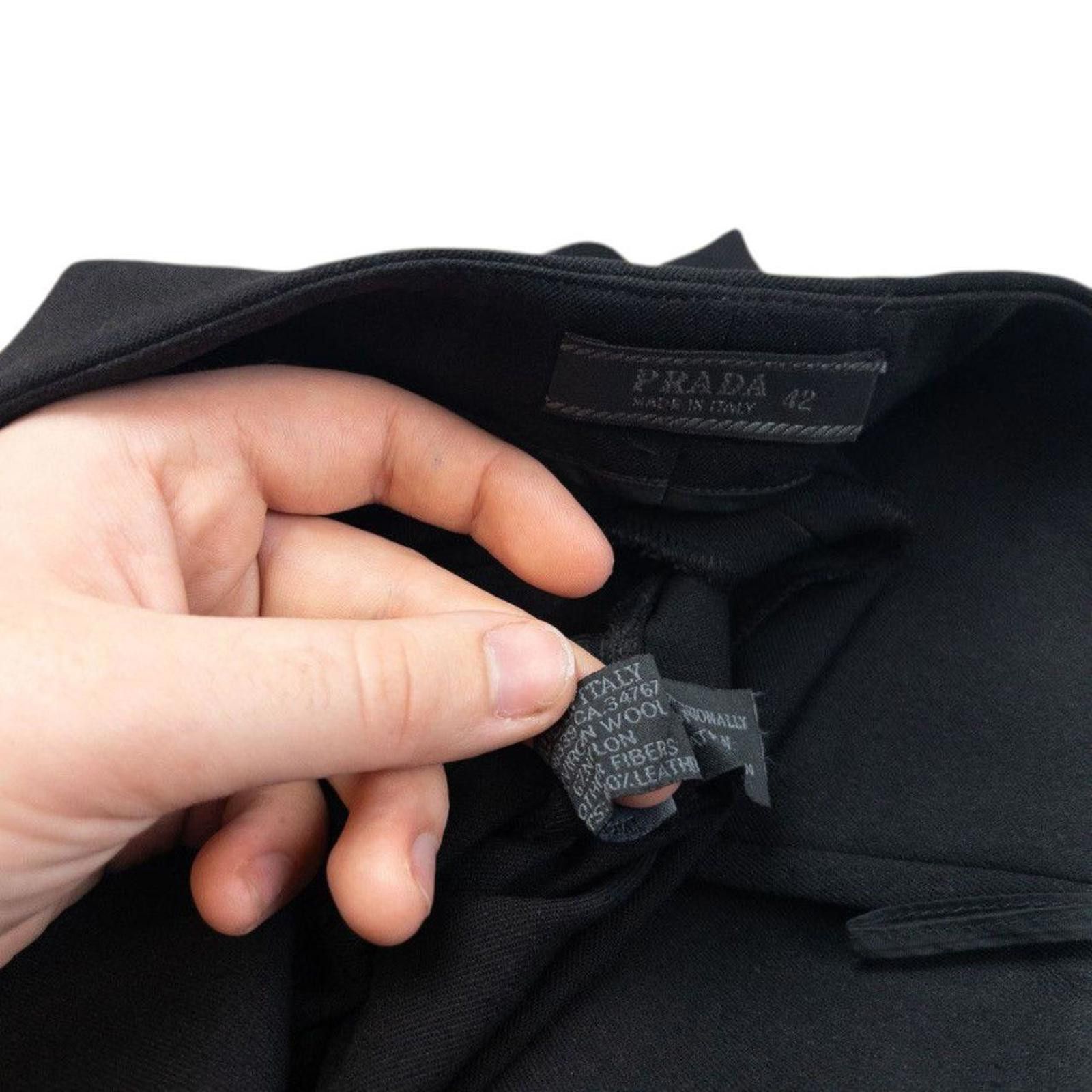 Prada Vintage Prada Stretch Trousers Womens Size W30 Size 42" / US 20 - 6 Thumbnail