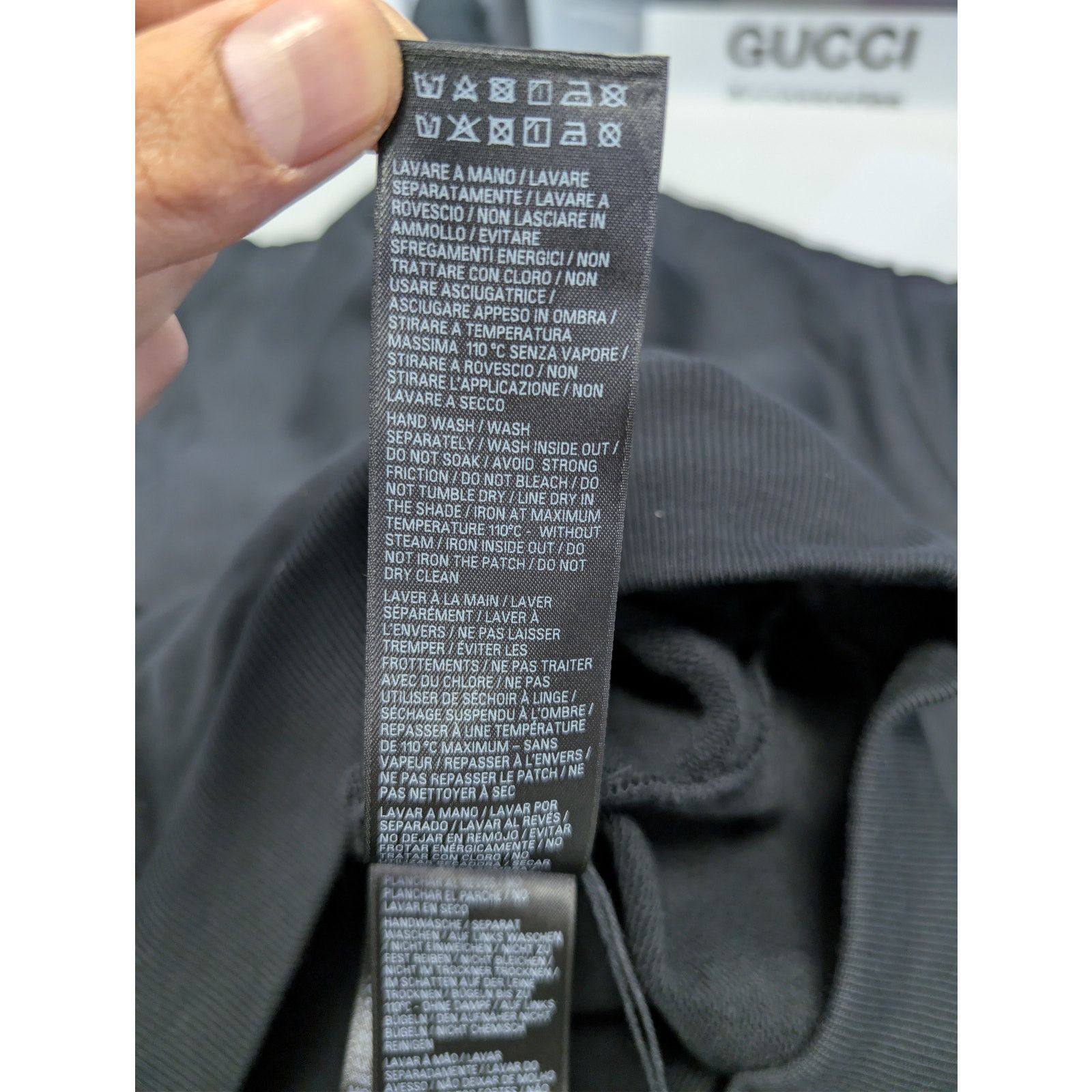 Balenciaga o1rshd1 Gaffer Molleton Archetype Large Fit Hoodie in Black Size US XL / EU 56 / 4 - 18 Thumbnail