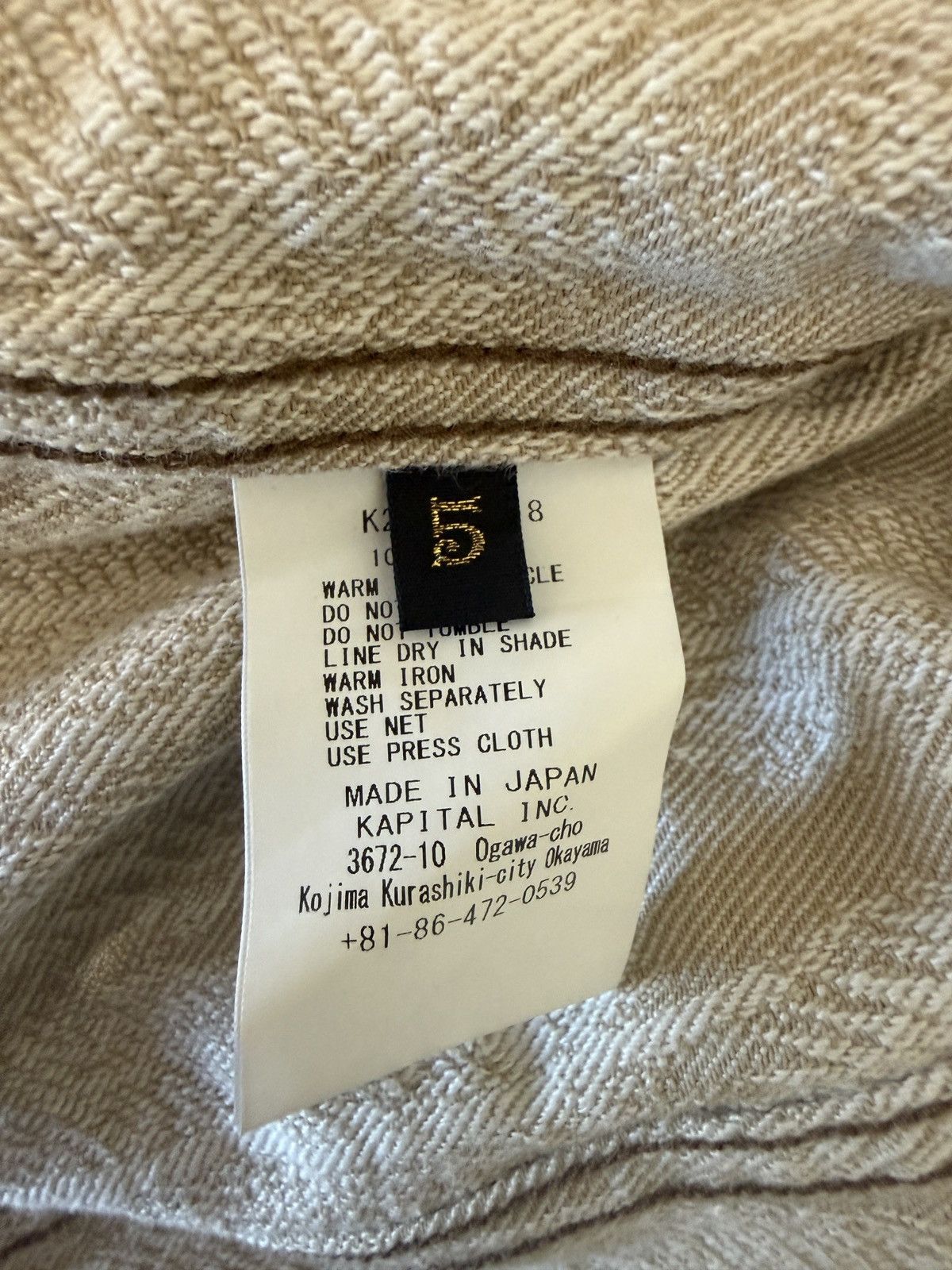 Kapital Kapital 12oz Magpie Denim 3rd Jacket Size US XXL / EU 58 / 5 - 4 Thumbnail