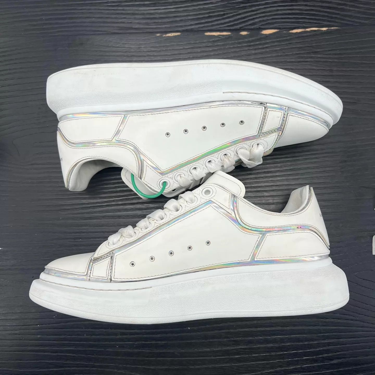 Alexander McQueen Alexander McQueen White Color Trim Size 45 Size US 12 / EU 45 - 5 Thumbnail