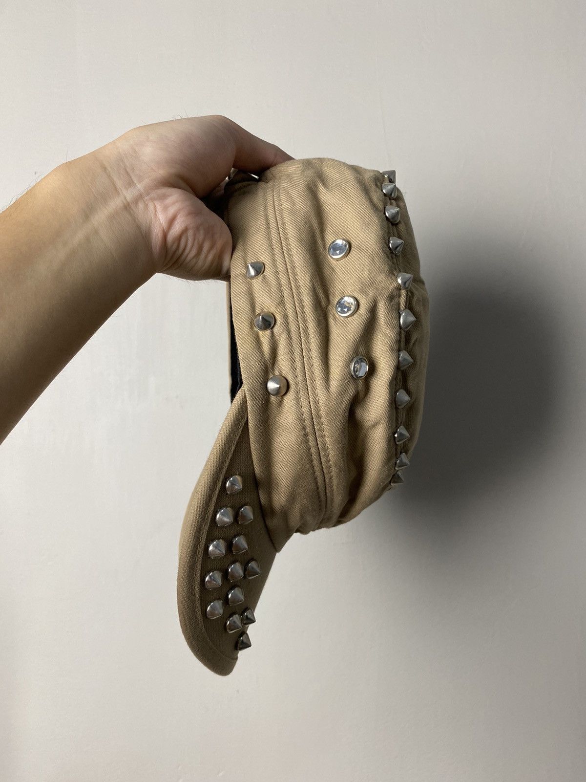 If Six Was Nine × Japanese Brand × Le Grande Bleu (L.G.B.) Cadet Studded Punk Hat Size ONE SIZE - 4 Thumbnail