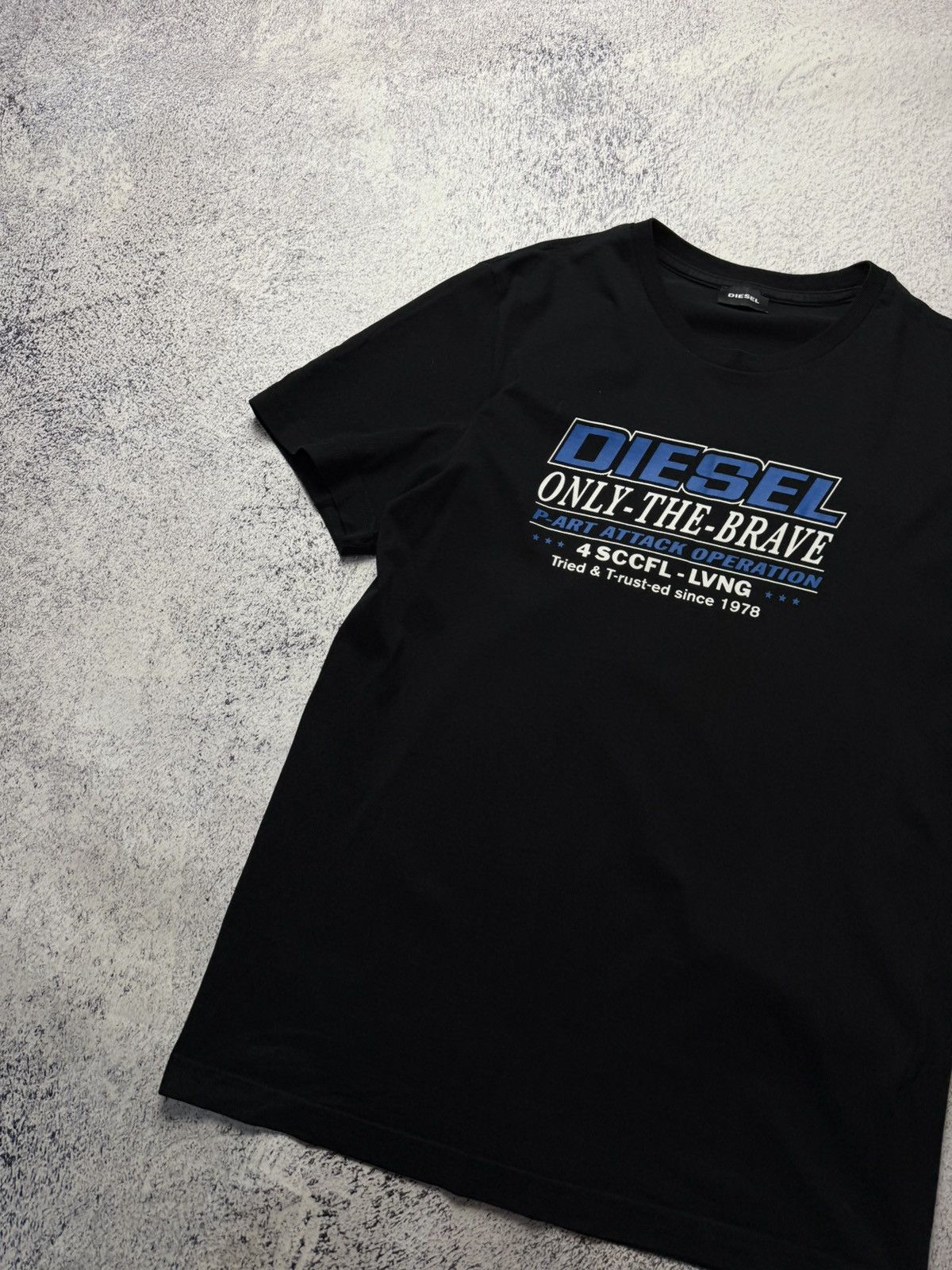 Diesel Mens Diesel T-shirt Only-the-Brave Size US M / EU 48-50 / 2 - 6 Thumbnail