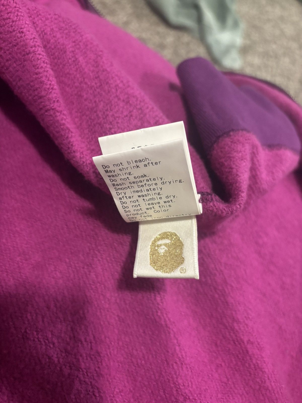 Bape Purple Camo Bathing Ape Jacket Size US M / EU 48-50 / 2 - 3 Thumbnail