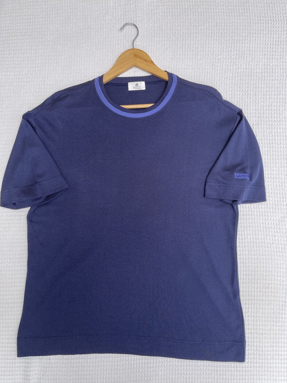 Lanvin × Vintage Last Drop🔥Rare🔥Vintage LANVIN Classique T-Shirt Size US L / EU 52-54 / 3 - 10 Thumbnail