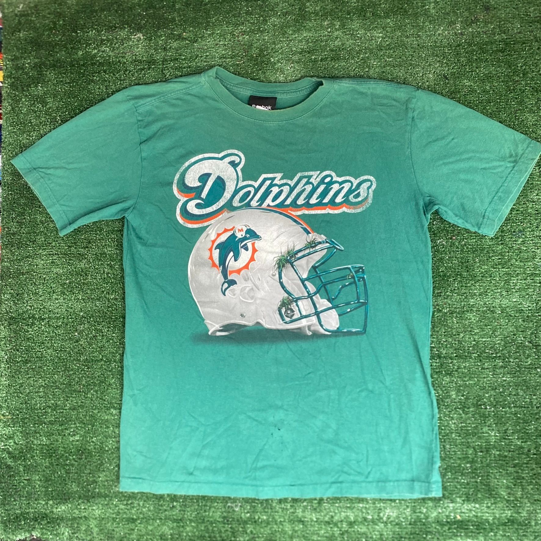 NFL Vintage Y2K Miami Dolphins Shirt NFL Football Logo Tee Size US M / EU 48-50 / 2 - 1 Thumbnail