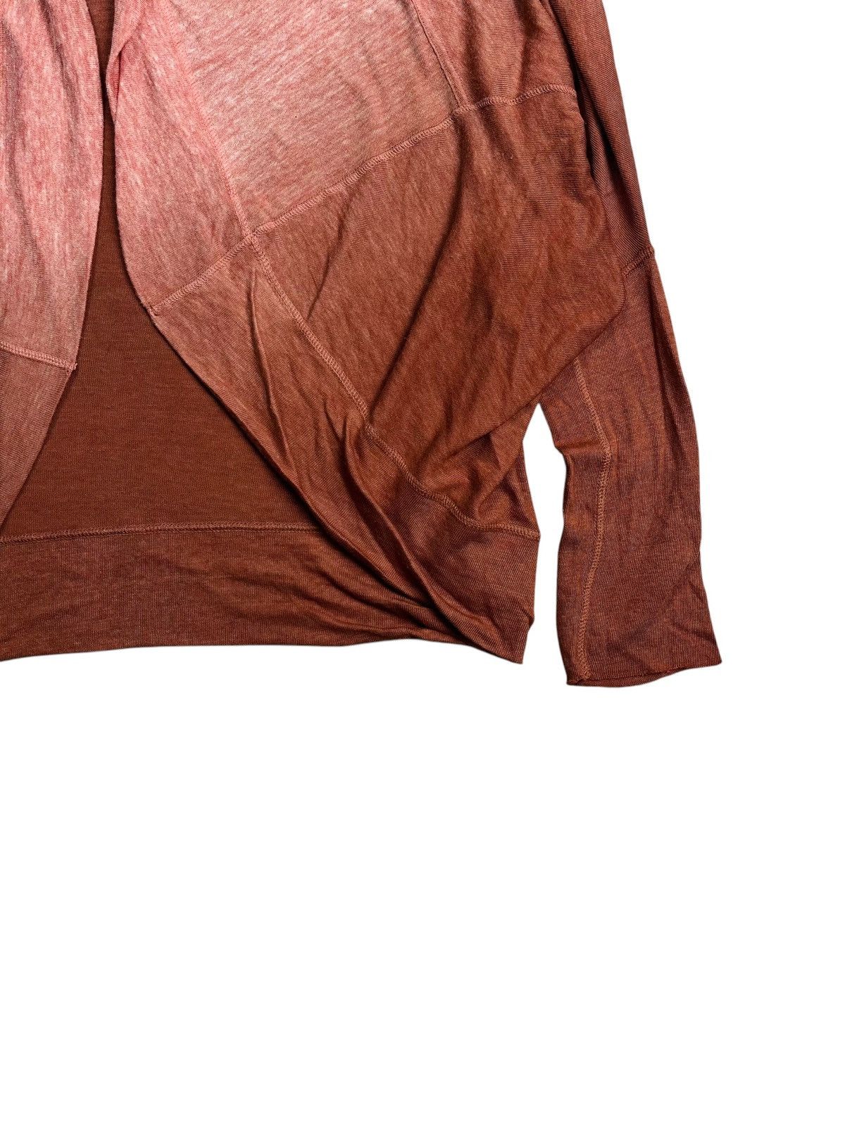 BUFFALO BOBS 2000s GOA - Ombre Gradient Hooded Cardigan Size US M / EU 48-50 / 2 - 6 Thumbnail