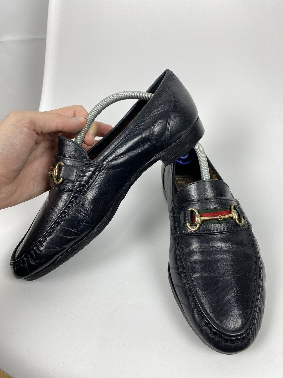 Other Pitti Shoes Italy Genuine Leather Bit Loafers size 43 Size US 10 / EU 43 - 5 Thumbnail