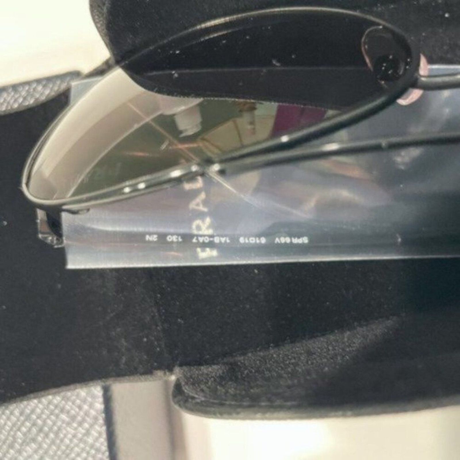 Prada Prada 61mm Oval Sunglasses Black Size ONE SIZE - 9 Thumbnail