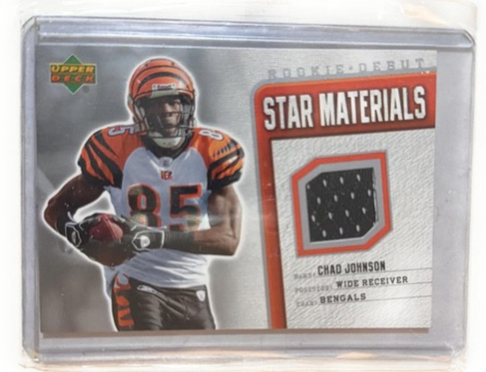 Other 2006 Upper Deck Star Materials Chad Johnson Rookie Debut Size ONE SIZE - 1 Thumbnail