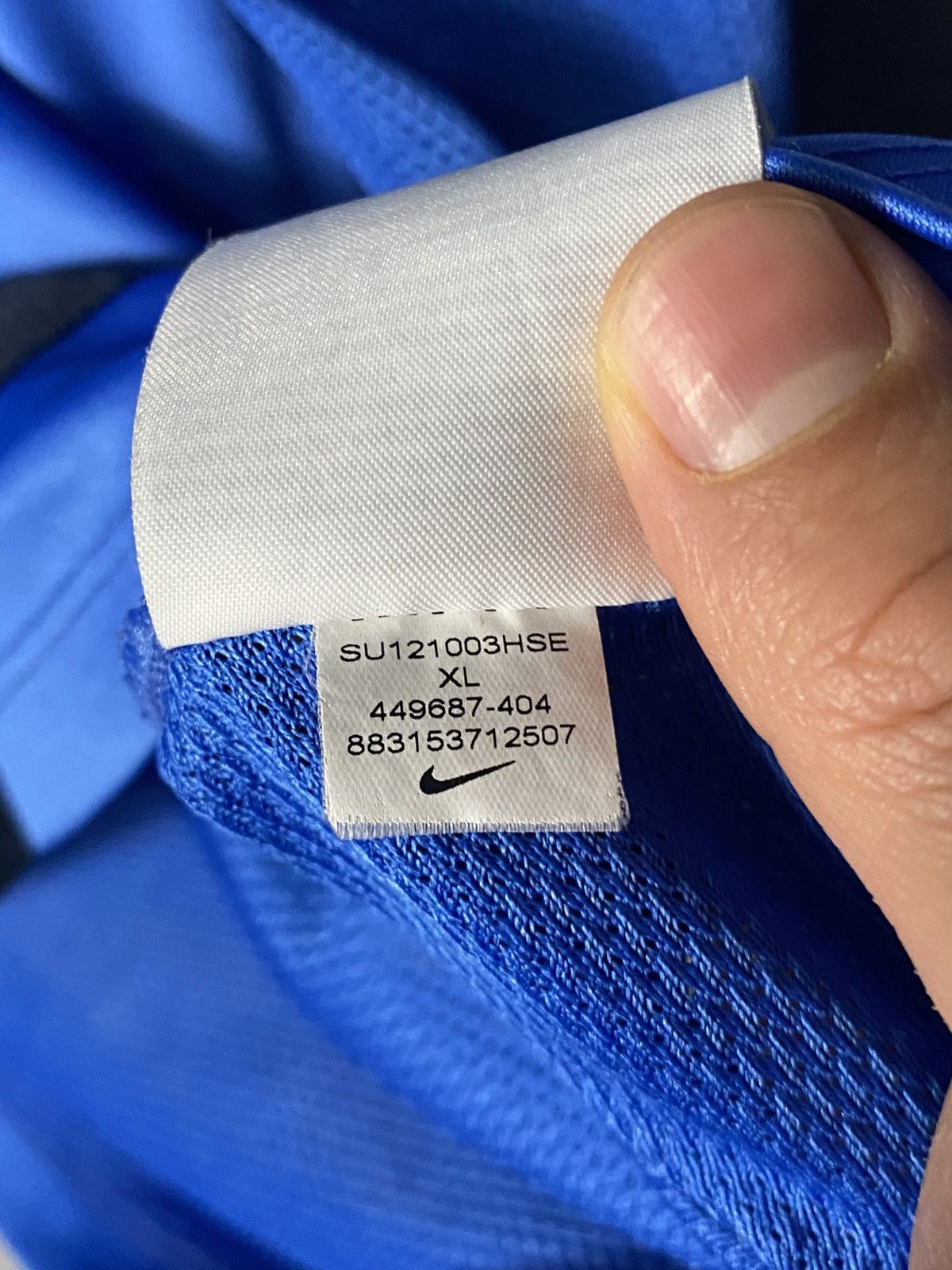 Nike Vintage France Soccer Jersey Nike Training Kit ACG Size US XL / EU 56 / 4 - 4 Thumbnail