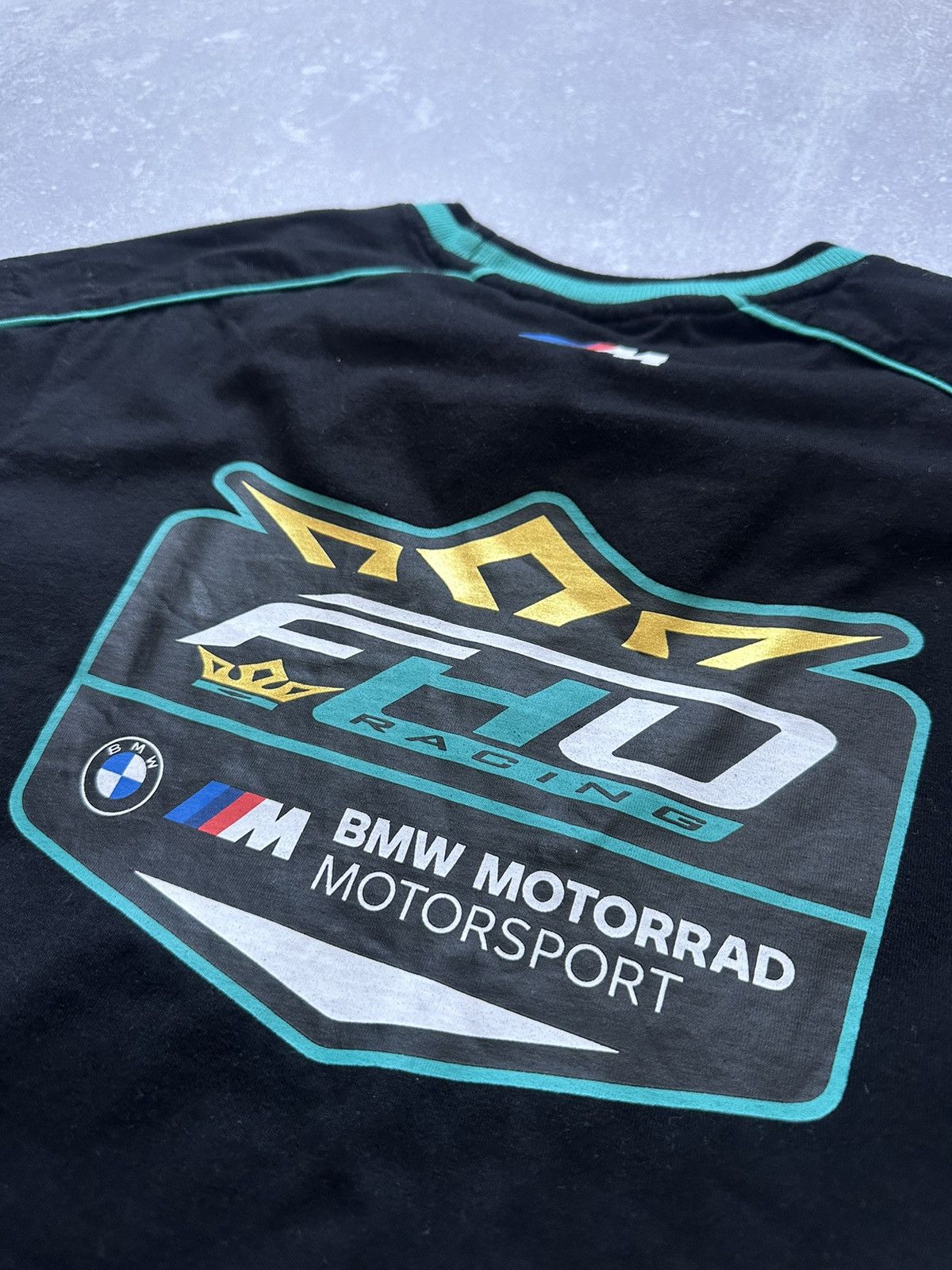 BMW FHO RACING TEAM BMW MOTORRAD MOTORSPORT OFFICIAL SHIRT sz M Size US S / EU 44-46 / 1 - 13 Thumbnail