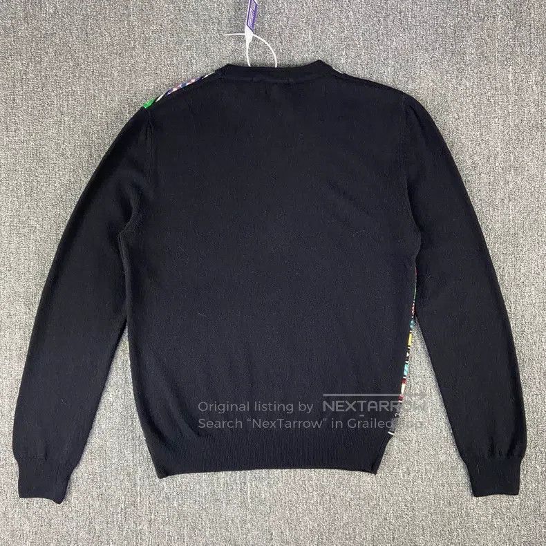 Hermes Hermes Striped Floral Knit Combined Sweater Size M / US 6-8 / IT 42-44 - 3 Thumbnail