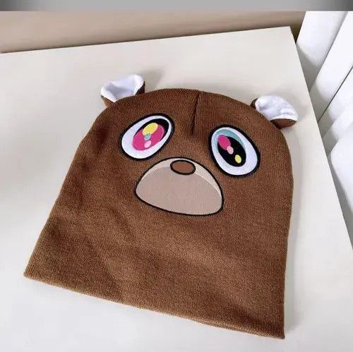 Other Higuchi x Asaka Bear Beanie Hat Size ONE SIZE - 4 Thumbnail
