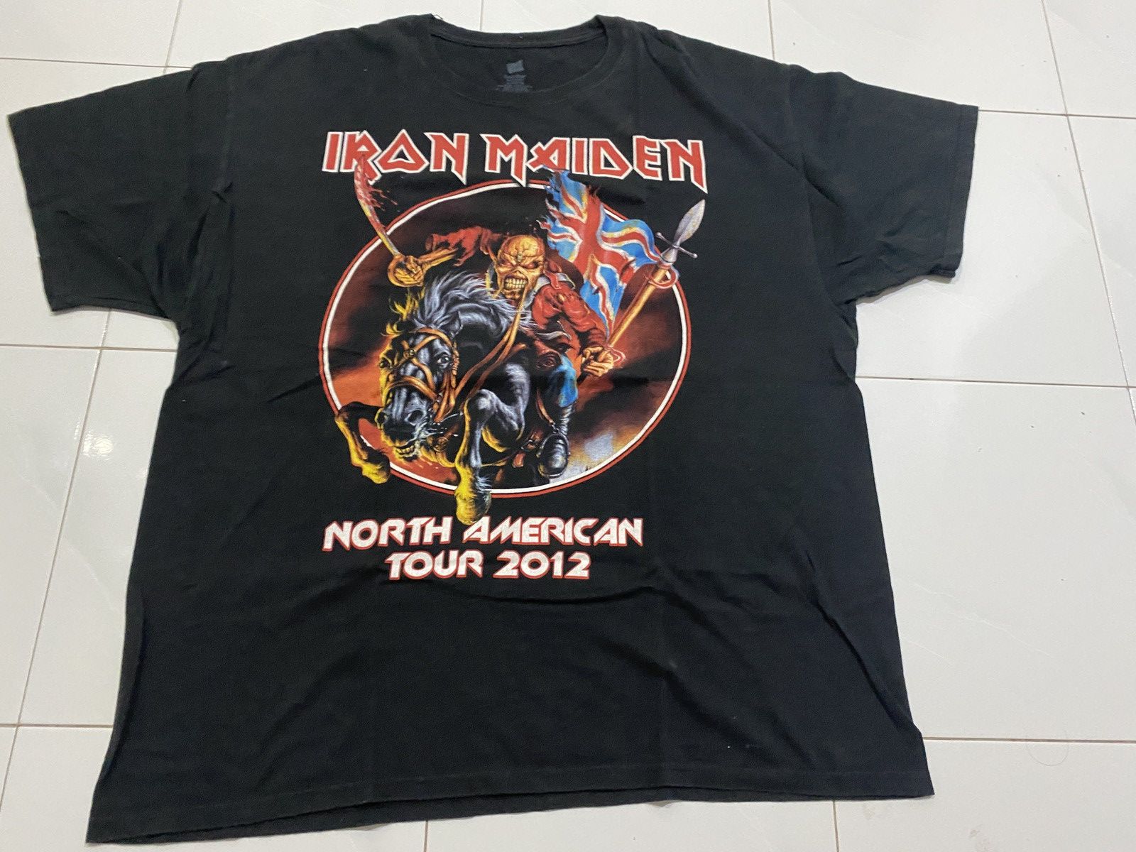 Iron Maiden Iron maiden-north american tour 2012 Size US XL / EU 56 / 4 - 4 Thumbnail