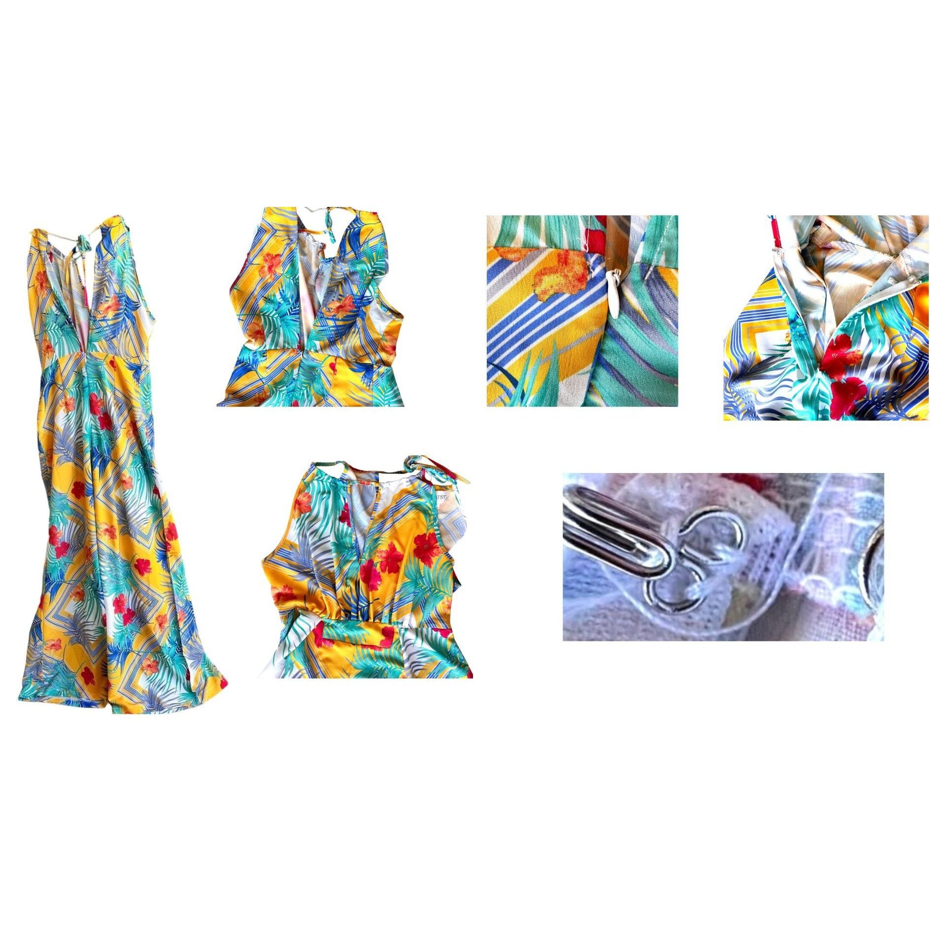 Other L Atiste by Amy Palazzo Pant Jumpsuit Sz M One Piece Floral Size M / US 6-8 / IT 42-44 - 7 Thumbnail