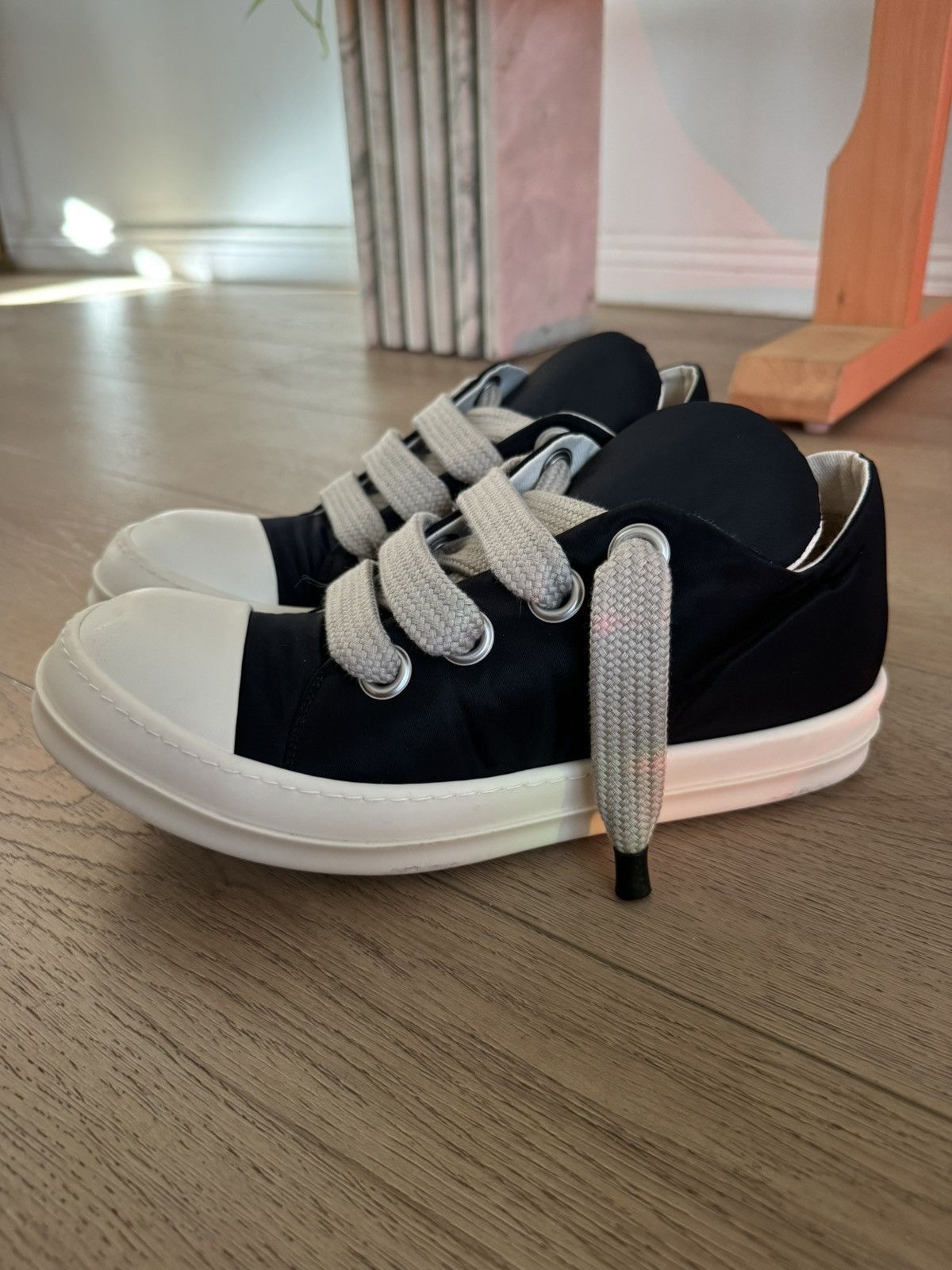 Rick Owens Jumbo Laced Ramones Low 45 Size US 12 / EU 45 - 3 Thumbnail