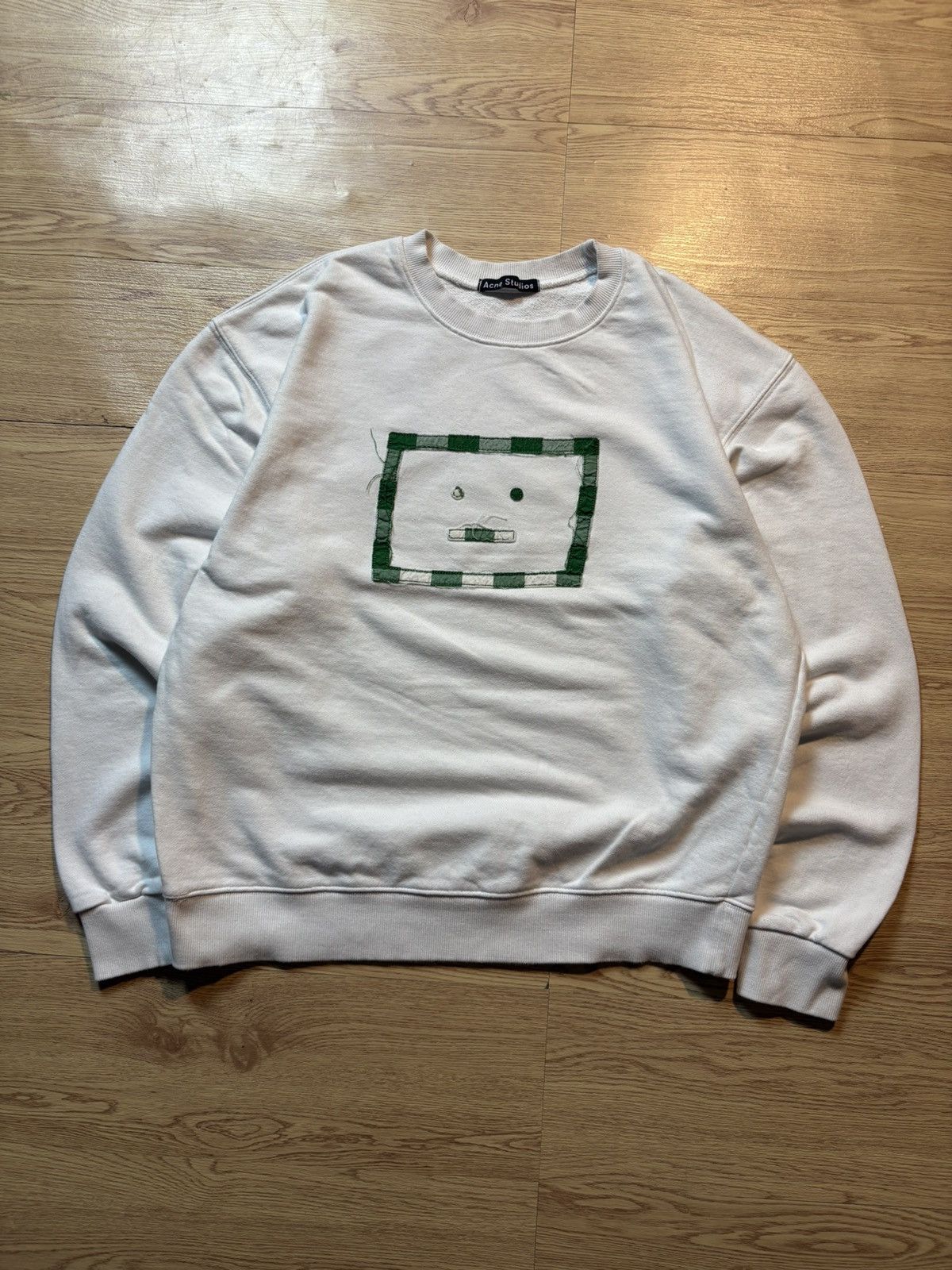 Acne Studios Acne Studios Big Face Sweatshirt Size US M / EU 48-50 / 2 - 1 Thumbnail
