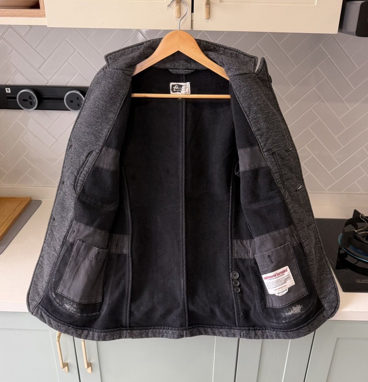 Engineered Garments Engineered Garments Wool Work Jacket Made in New York Size US XS / EU 42 / 0 - 9 Thumbnail