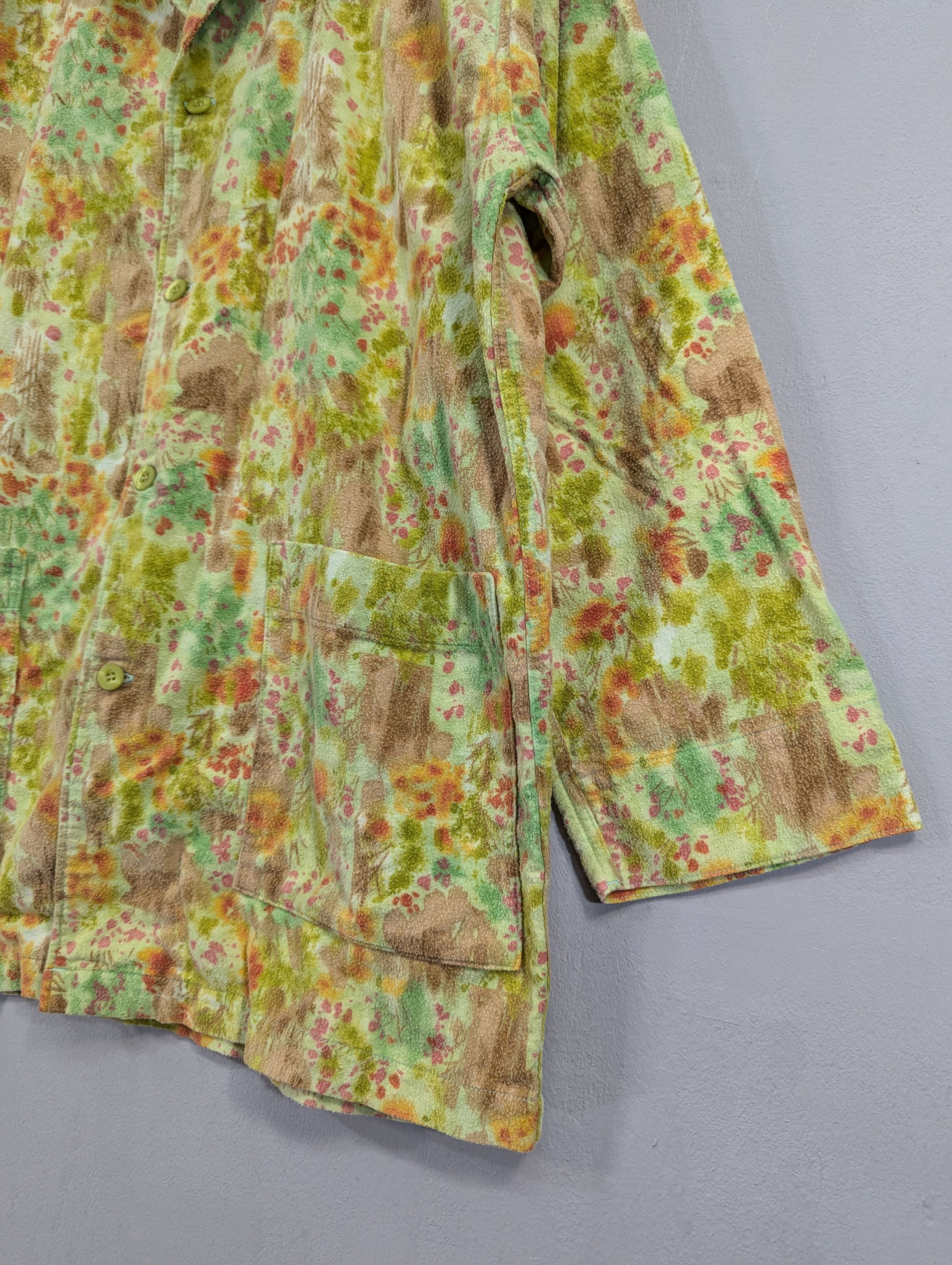 Kenzo Vintage Kenzo Homme Button Ups Printed Jacket Size US M / EU 48-50 / 2 - 4 Thumbnail