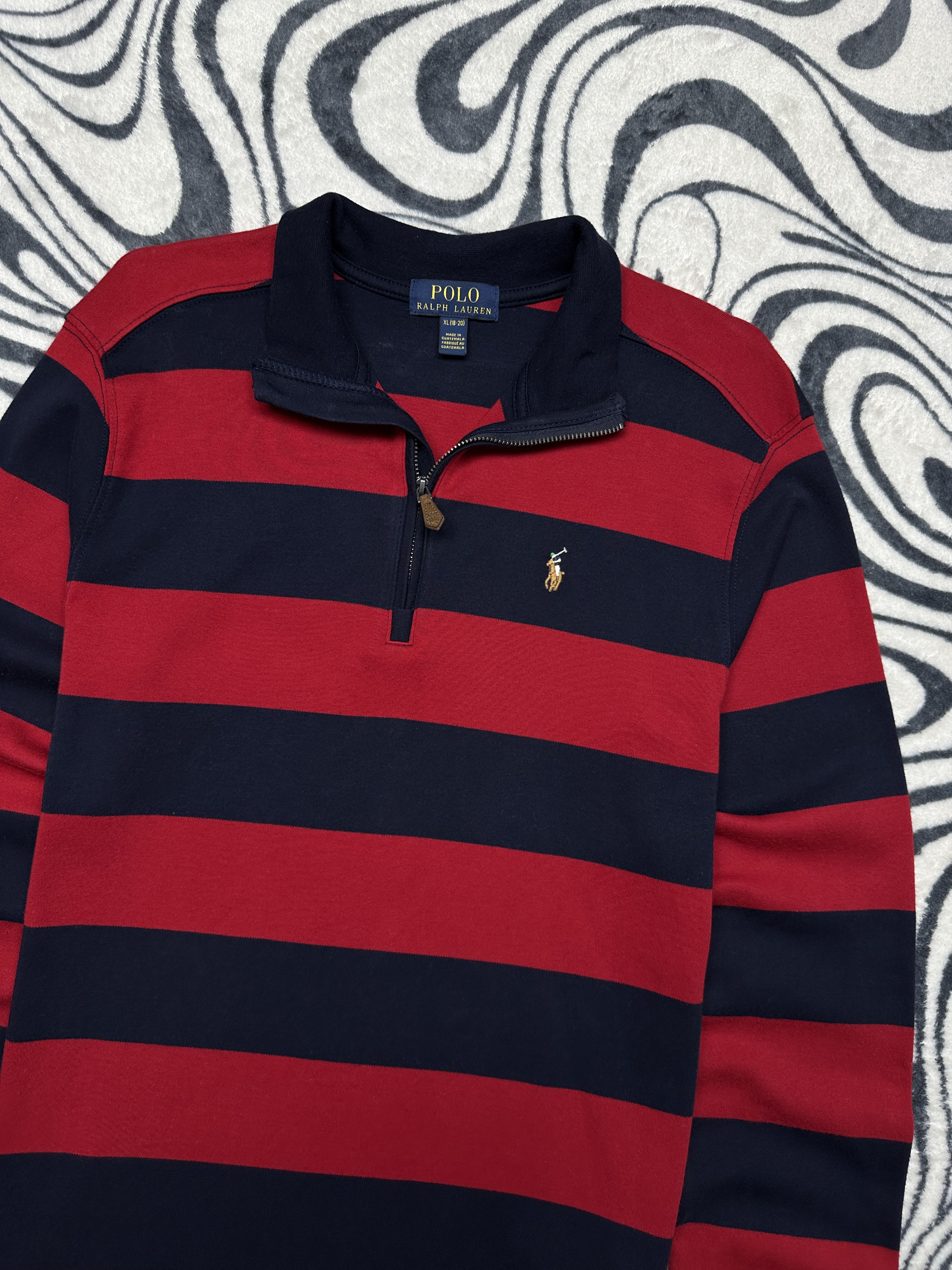 Polo Ralph Lauren Polo Ralph Lauren Mens Quarter 1\4 Zip Sweatshirt Size US S / EU 44-46 / 1 - 2 Thumbnail