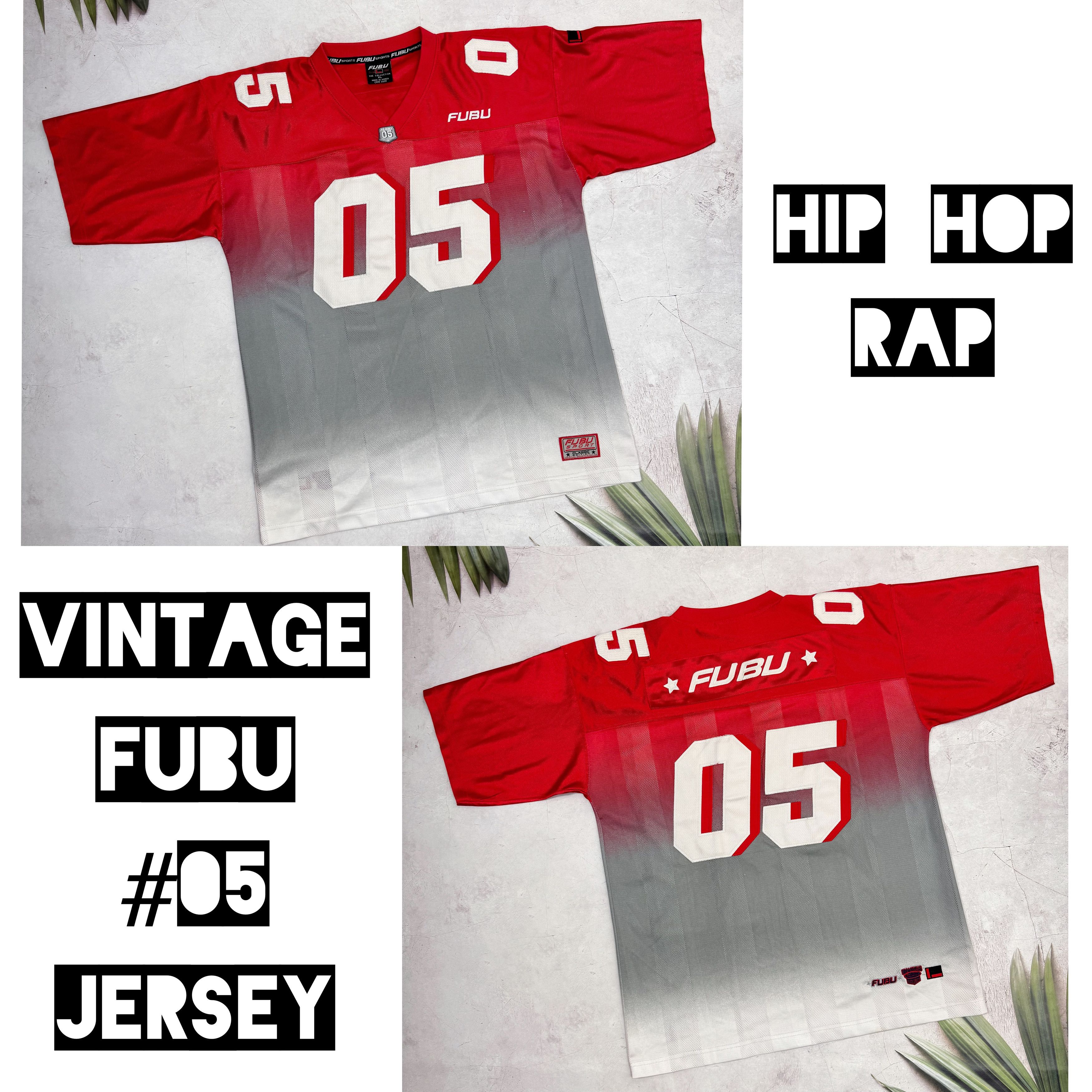 Fubu × Vintage Vintage FUBU Dirty South Jersey Men XL Black