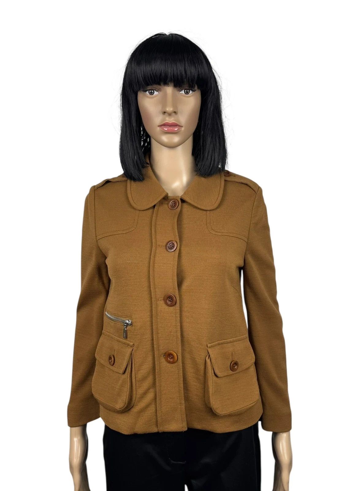 See by Chloe See By Chloe Acrylic Wool Jacket Collared size US4 I40 Size S / US 4 / IT 40 - 1 Thumbnail