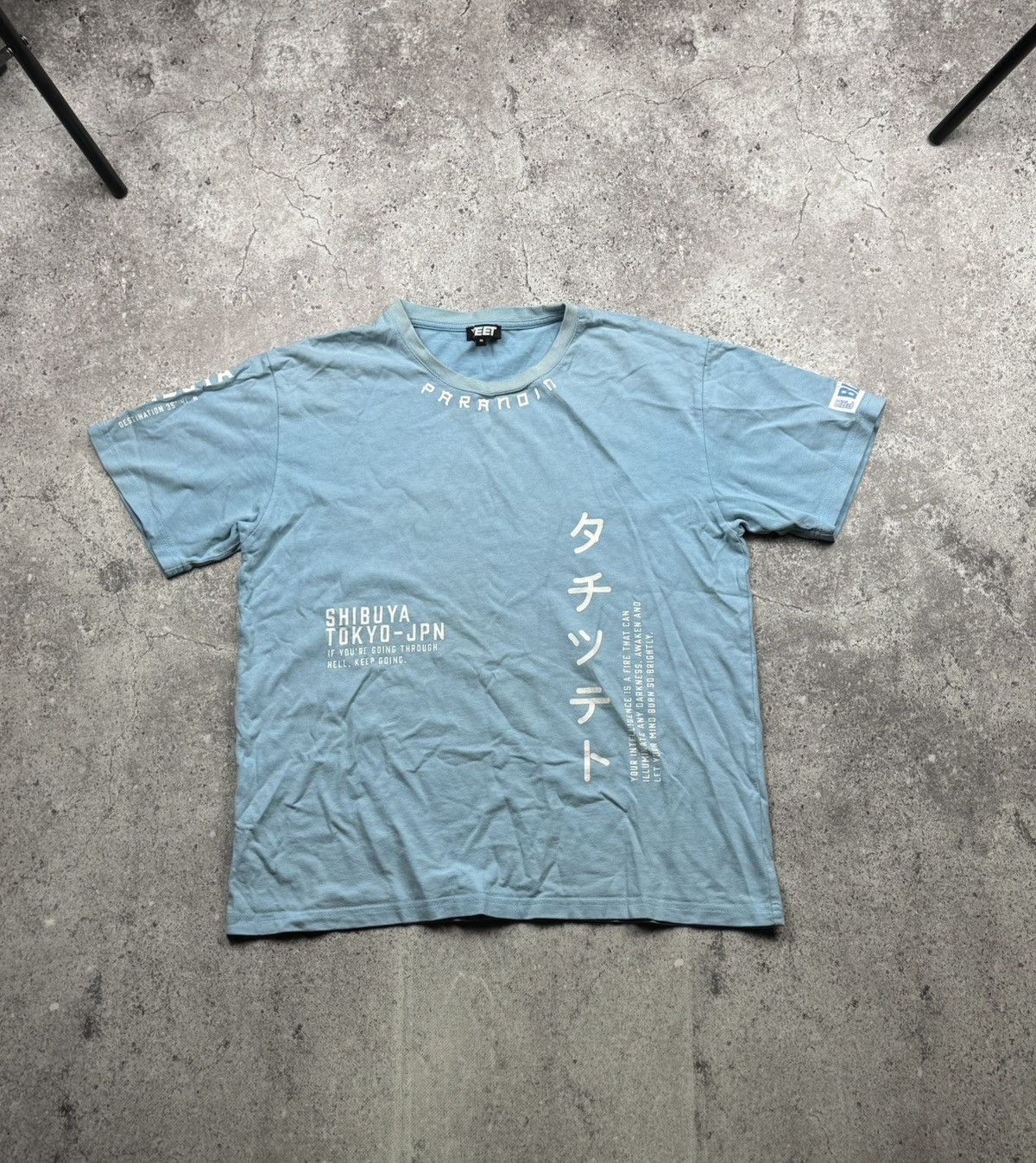 Japanese Brand JAPANESSE DRAGON SHIBUYA TOKYO JAPAN PARANOID SYMBOL SHIRT Size US S / EU 44-46 / 1 - 3 Thumbnail