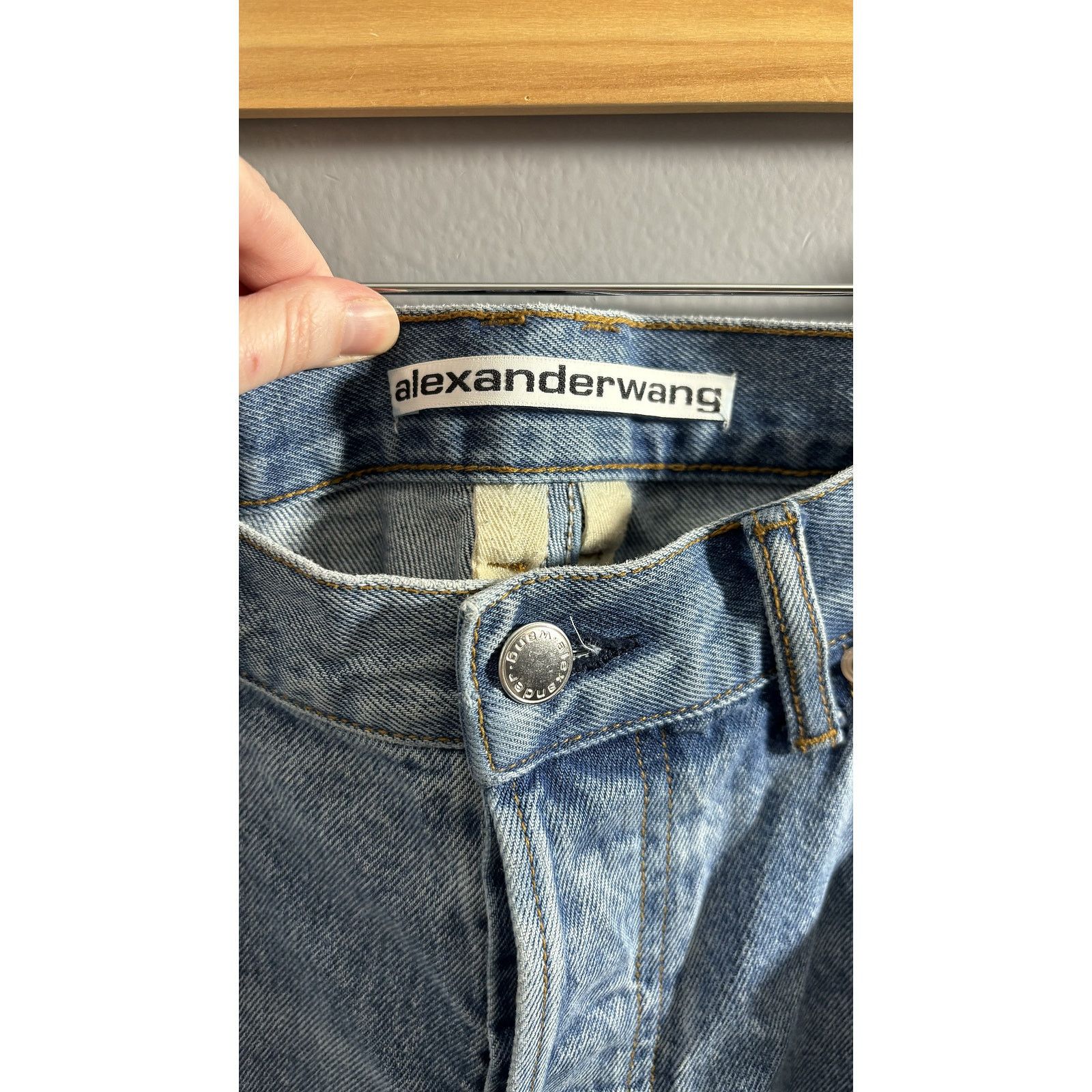 Alexander Wang Alexander Wang Blue Baggy Jean Size 28" / US 6 / IT 42 - 4 Thumbnail