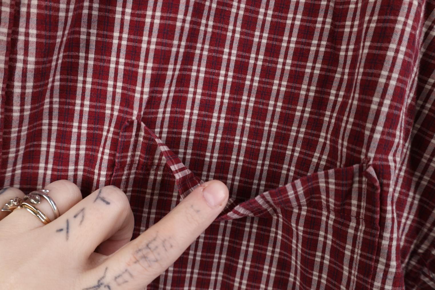 Vintage Vintage 90s Y2K Streetwear Short Sleeve Button Shirt Plaid Size US XL / EU 56 / 4 - 4 Thumbnail