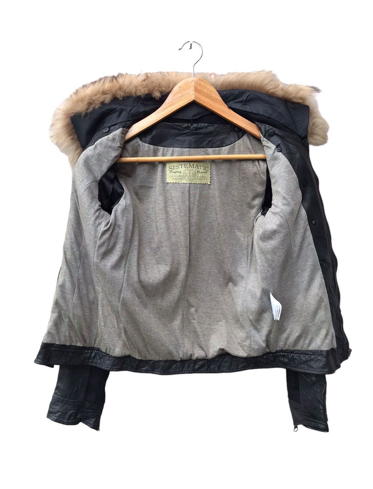 Japanese Brand Sistematic Fur Genuine Jacket Size S / US 4 / IT 40 - 6 Thumbnail