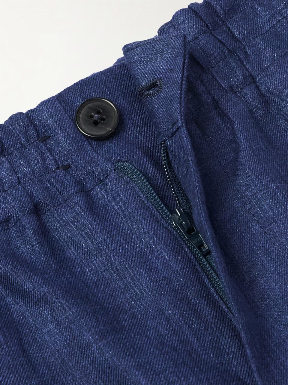 Ermenegildo Zegna o1s1rm0325 RUDI1847 Short in Navy Blue Size US 36 / EU 52 - 4 Thumbnail