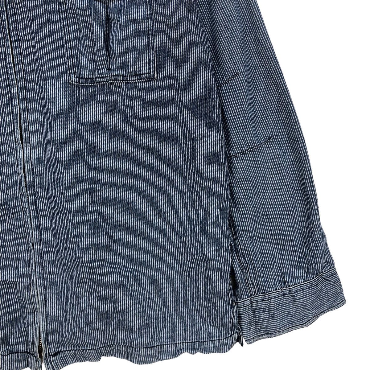 Japanese Brand Kansai Jeans Fully Zip Hikory Stripe Size US M / EU 48-50 / 2 - 4 Thumbnail