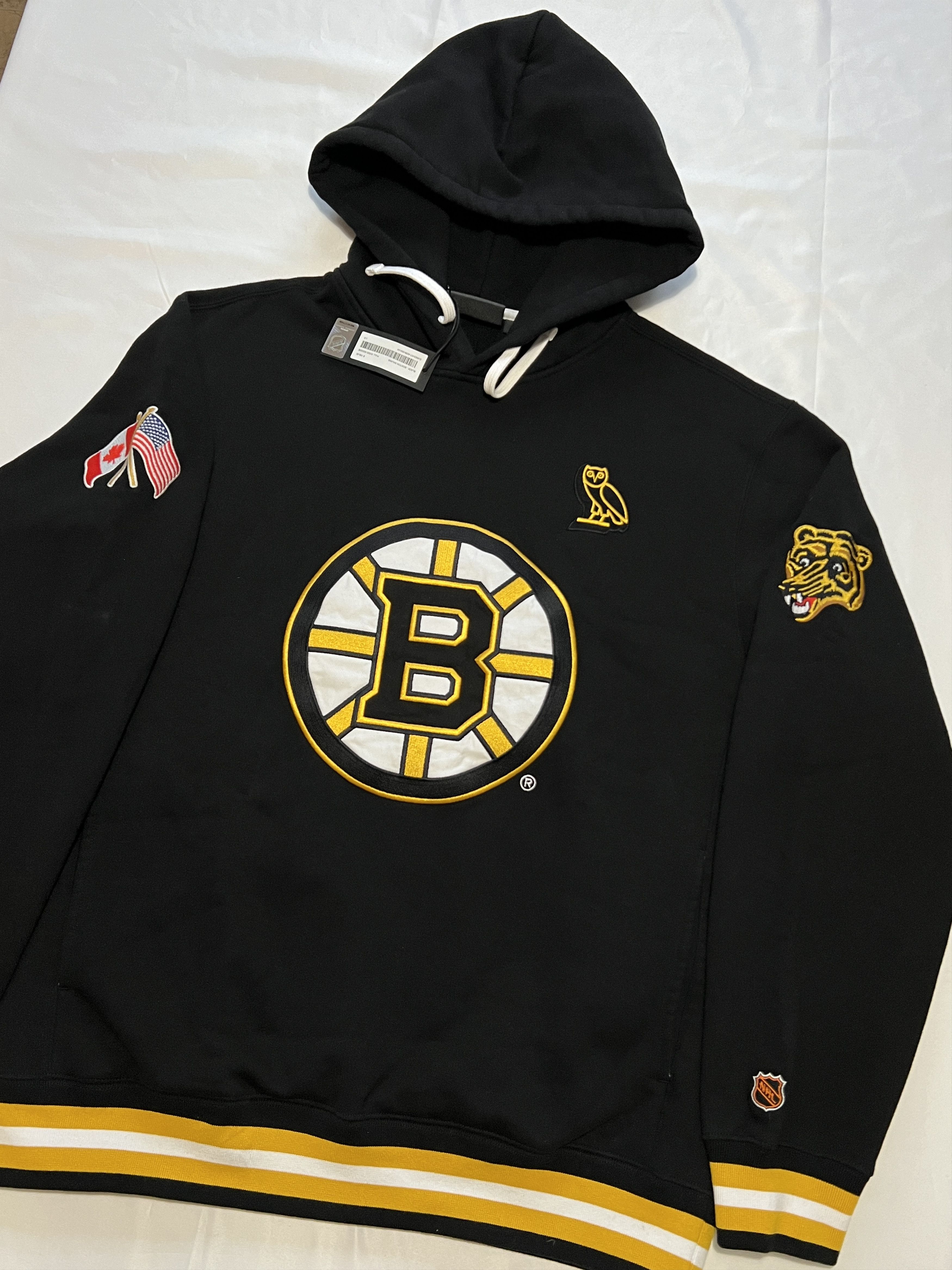 Drake × NHL × October's Very Own OVO x NHL x Boston Bruins Hoodie Size US L / EU 52-54 / 3 - 4 Thumbnail