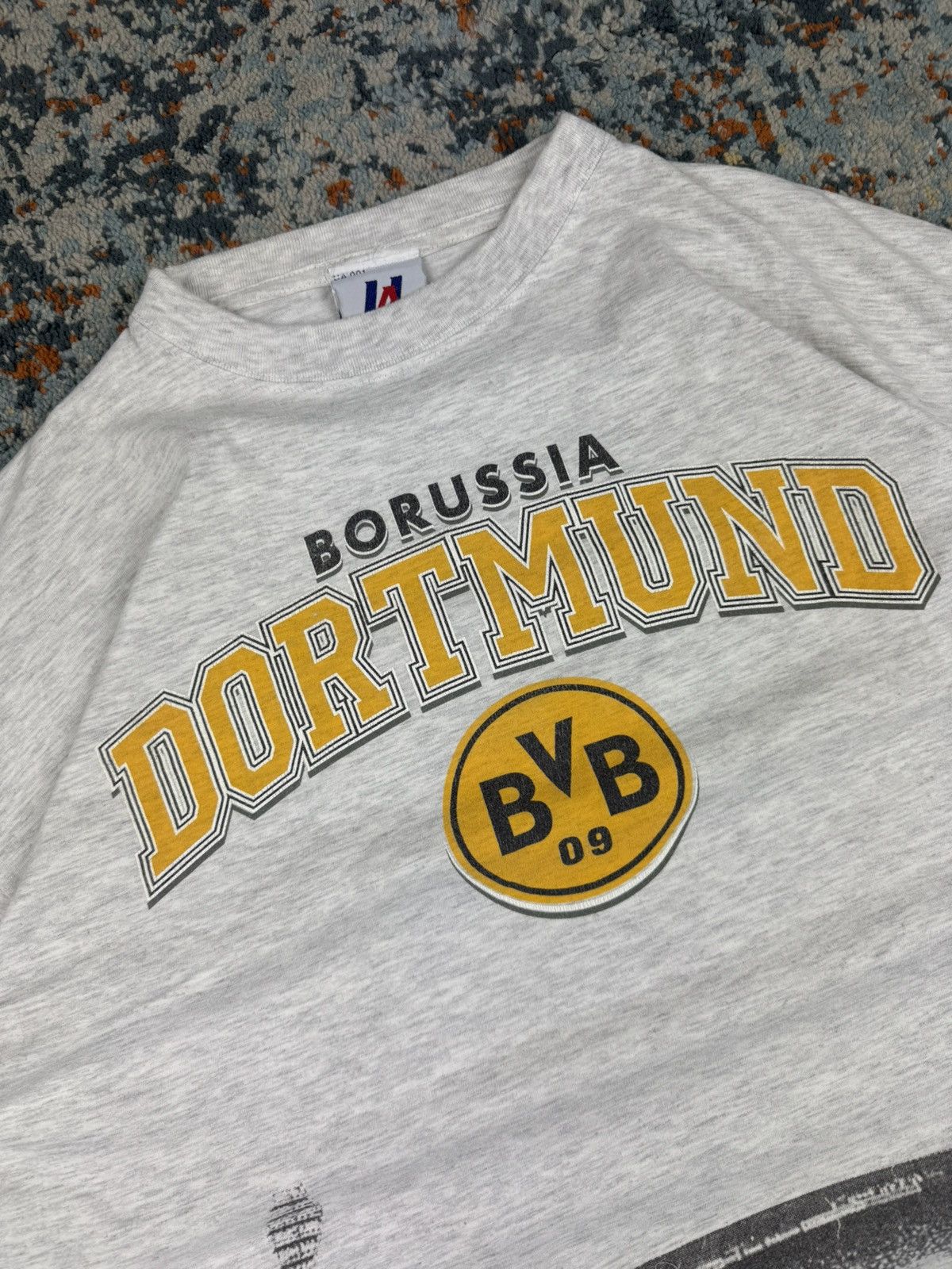 Vintage Vintage 90s BVB Borussia Dortmund all over print graphic tee Size US XL / EU 56 / 4 - 6 Thumbnail