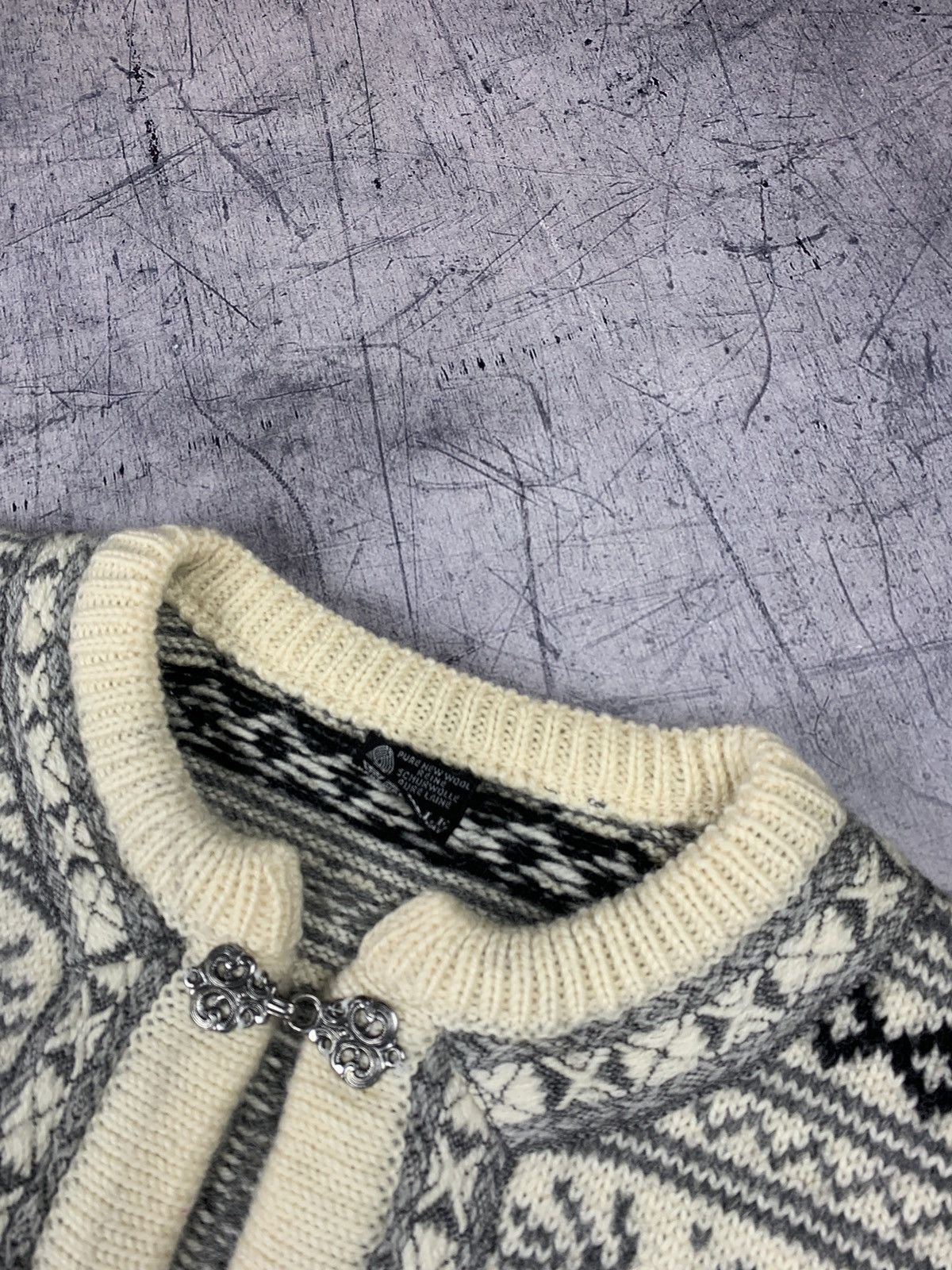 Dale Of Norway × Vintage Vintage Rare Dale Of Norway Knitted 90s Cardigan Sweater Size US M / EU 48-50 / 2 - 4 Thumbnail