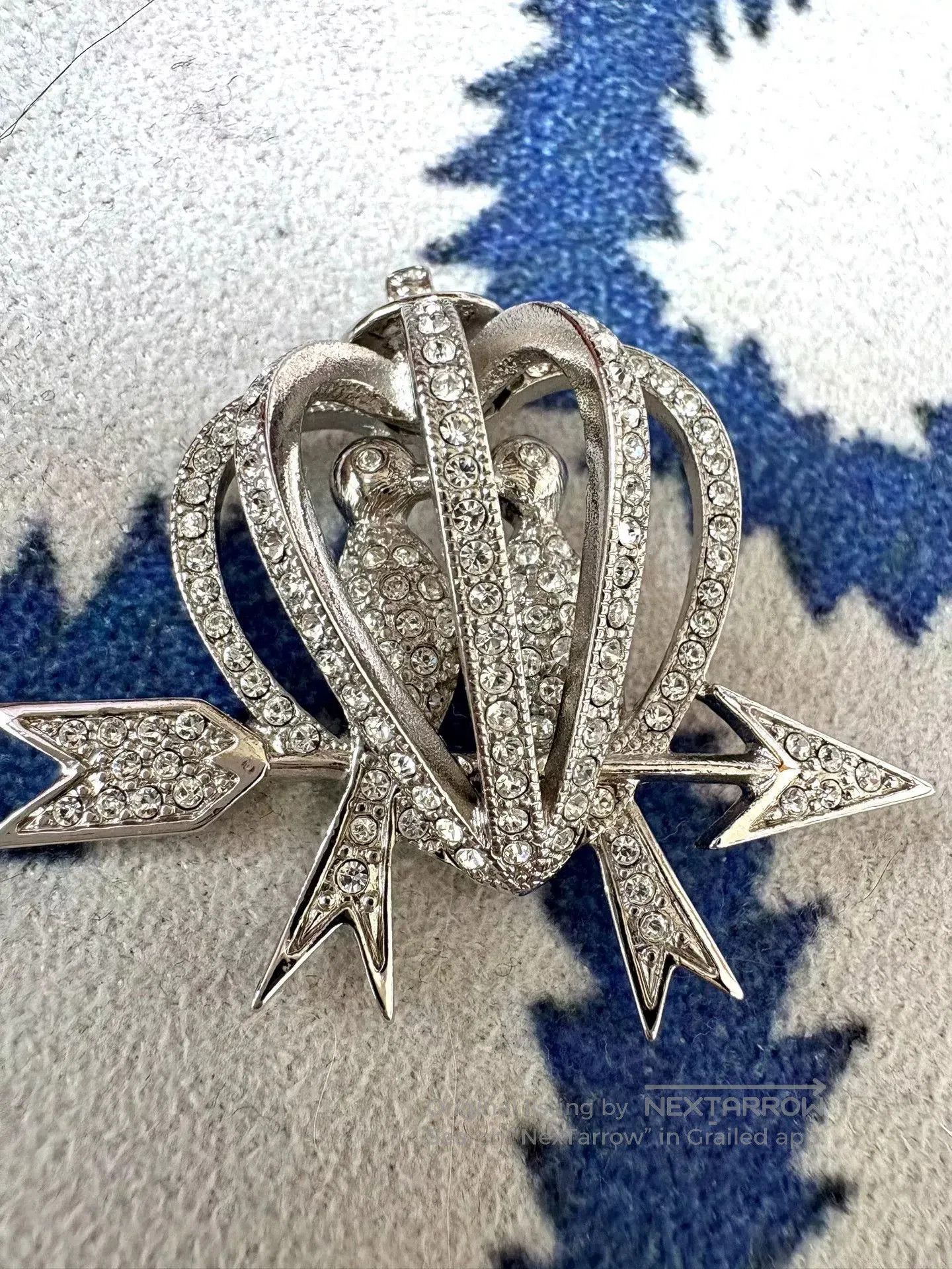 Vivienne Westwood vivienne westwood vintage crystal birdcage brooch. Size ONE SIZE - 1 Thumbnail