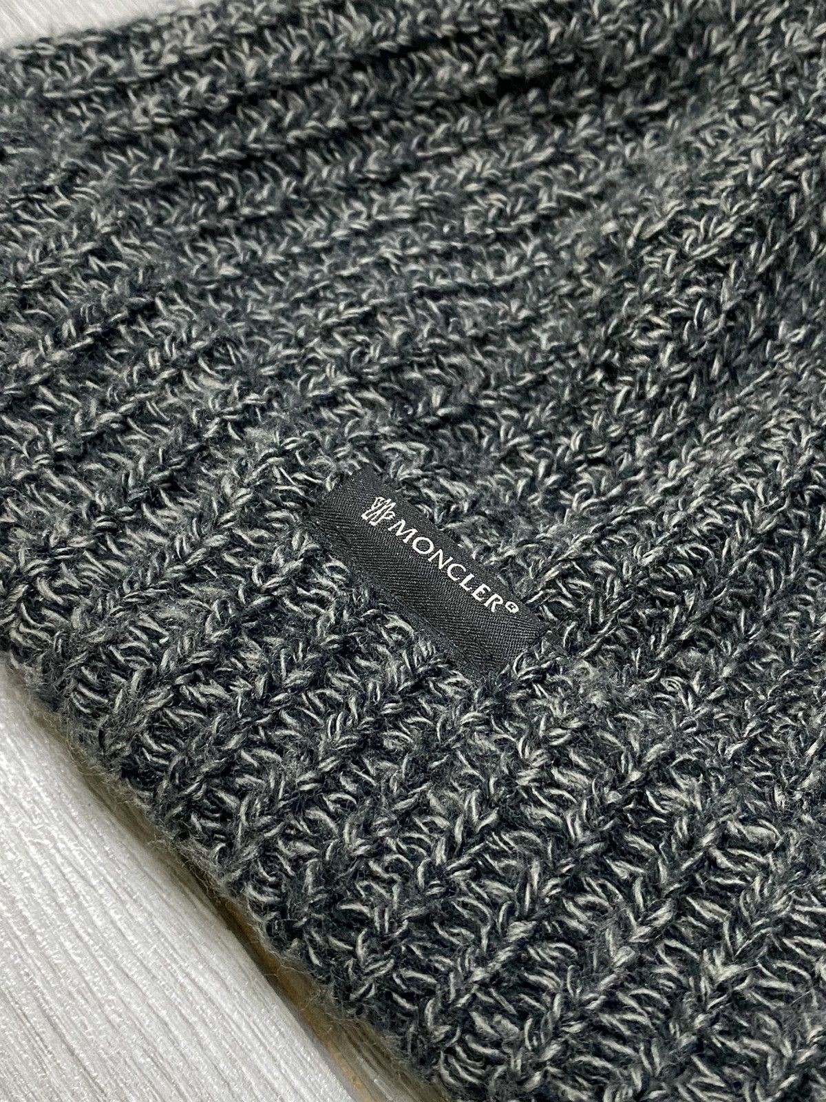 Moncler Moncler knitted beanie hat beretto Size ONE SIZE - 3 Thumbnail