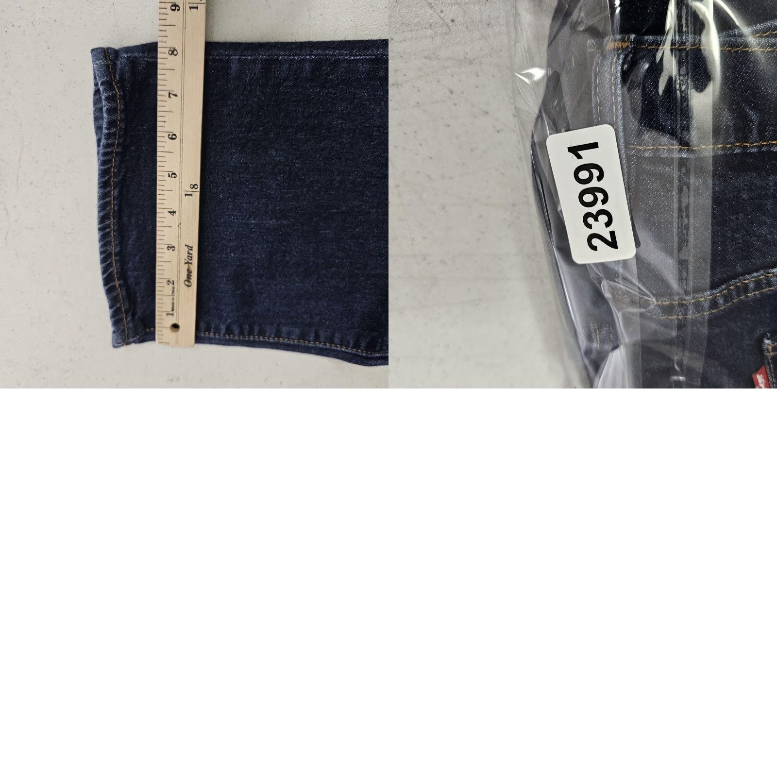 Levi's Levi's Jeans 541 Mens 42x27 Blue Athletic Taper Fit Stretch Denim 5-Pocket Zip Fly High Rise Size US 42 / EU 58 - 9 Thumbnail