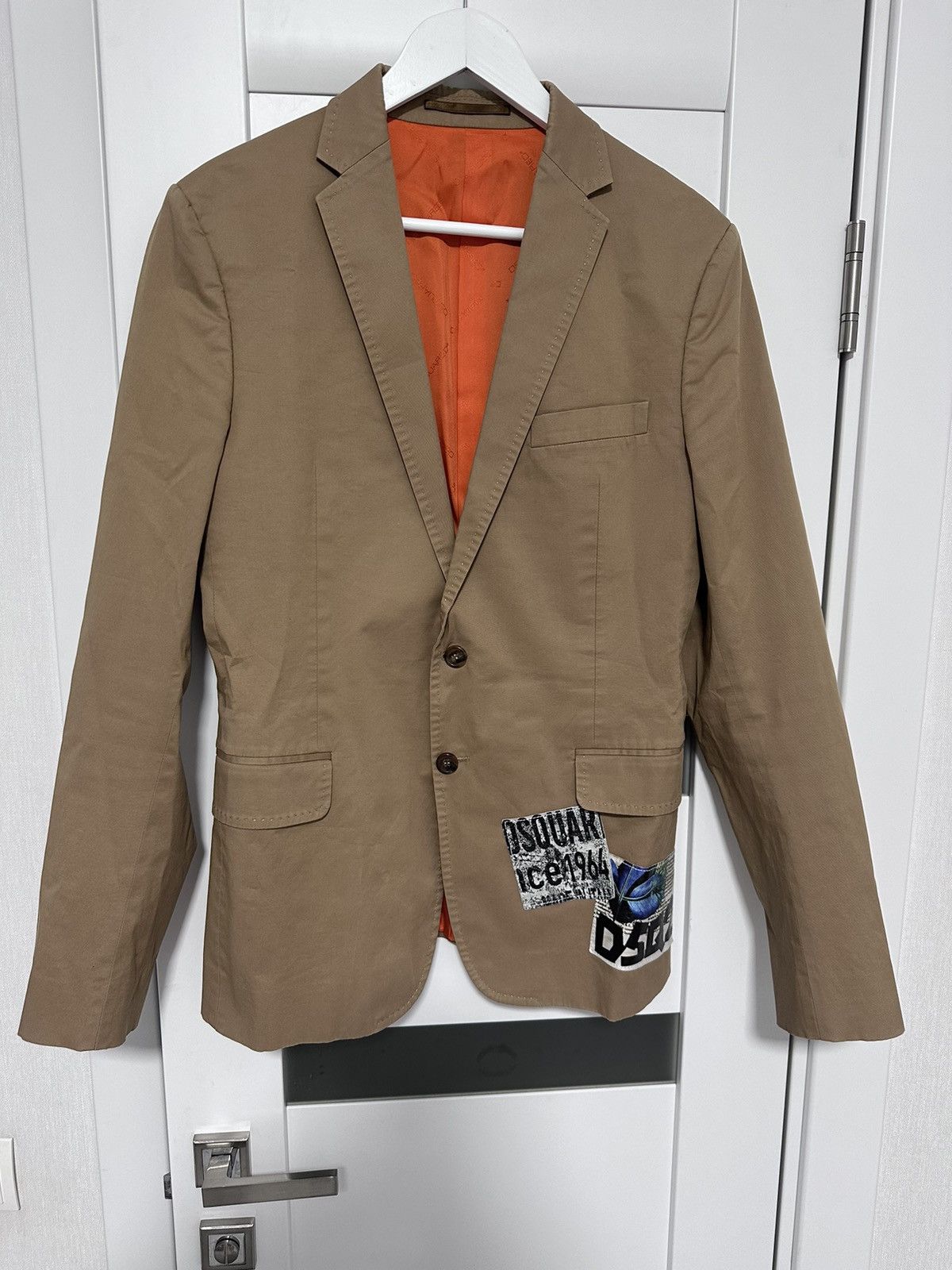 Designer × Dsquared2 Dsquared2 Blazer Jacket D2 Vintage Rare Size50 Size 50S - 1 Thumbnail