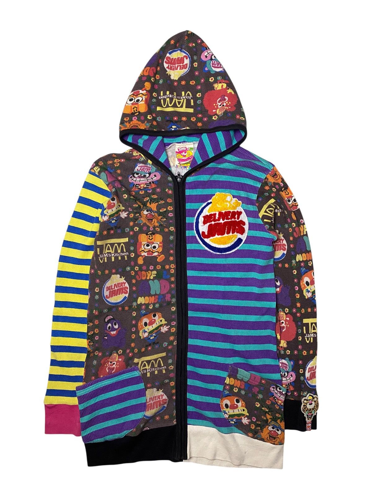 Beauty Beast AW98 “More Faster” embroidered dark knight hoodie