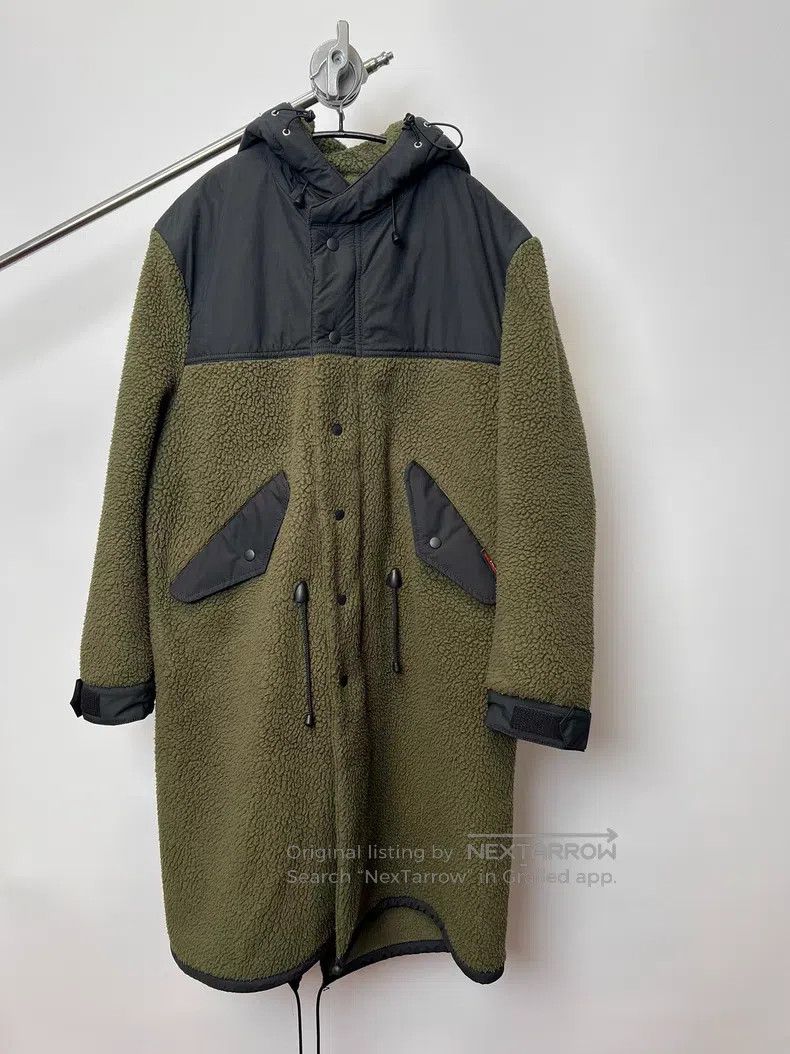 Comme des Garcons Comme des Garcons Moss green fleece hooded cotton jacket Size US S / EU 44-46 / 1 - 1 Thumbnail