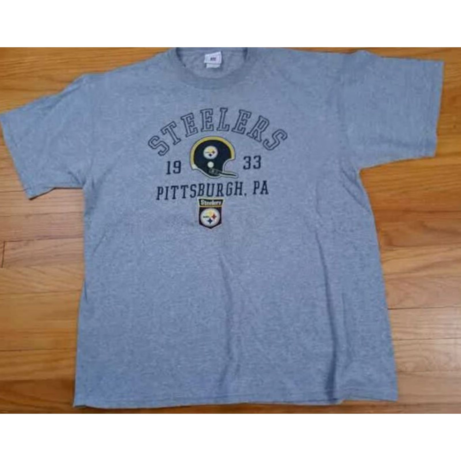 NFL Pittsburgh Steelers T-Shirt 2XL NFL Gray 1933 Football Mens — NFL Brand, Regular Fit Size US XXL / EU 58 / 5 - 4 Thumbnail