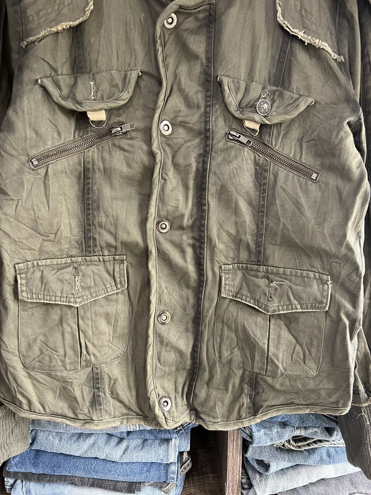 JACKROSE 🔥Jack Rose Distressed Seditionaries Jacket Size M / US 6-8 / IT 42-44 - 4 Thumbnail