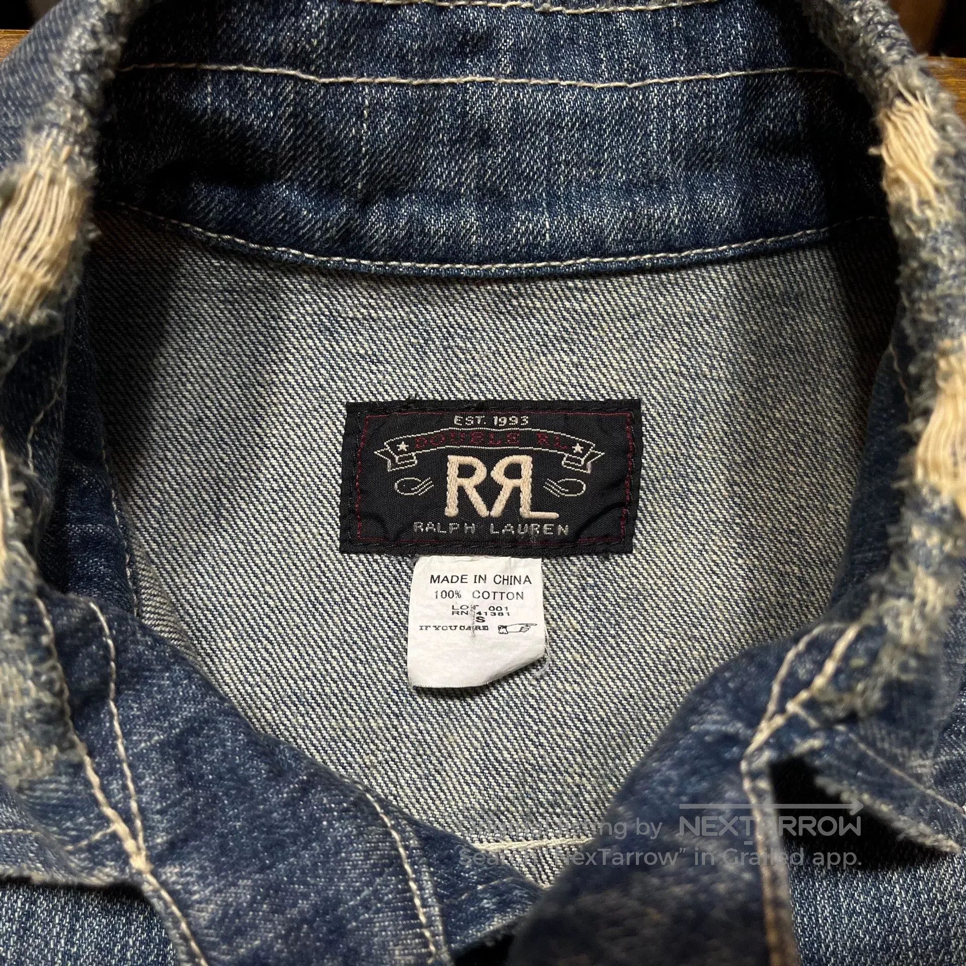 RRL Ralph Lauren Vintage RRL Denim Jacket by Ralph Lauren. Size US S / EU 44-46 / 1 - 4 Thumbnail