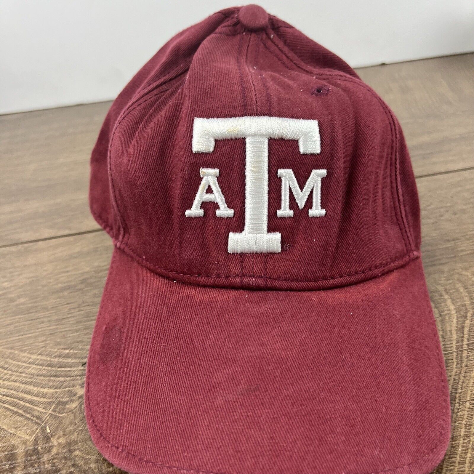 New Era Texas A&M Aggies Hat New Era Red Maroon Adjustable Hat Red H Size ONE SIZE - 6 Thumbnail